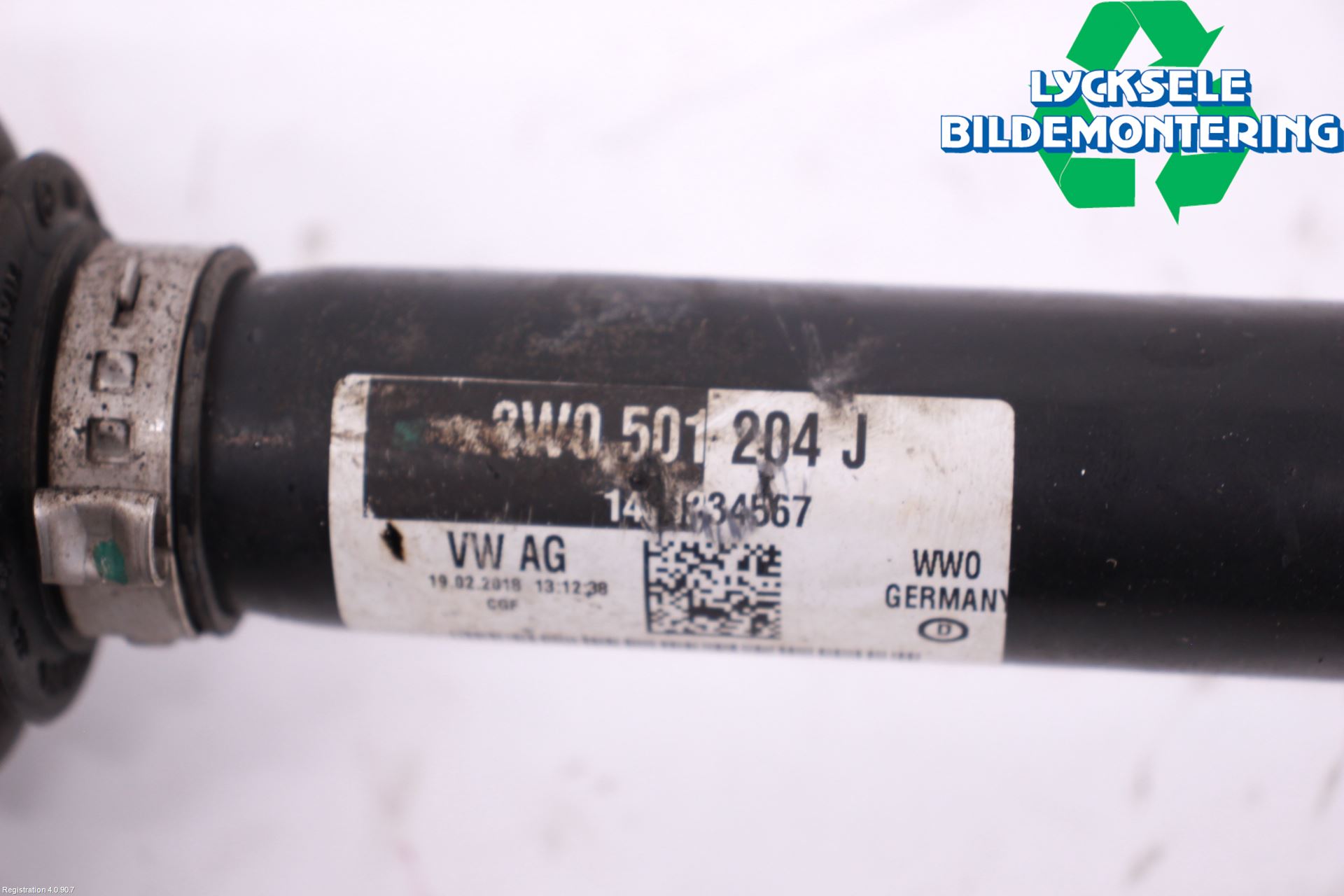 Audi A4 ALLROAD 17- Drivaxel Bak Höger