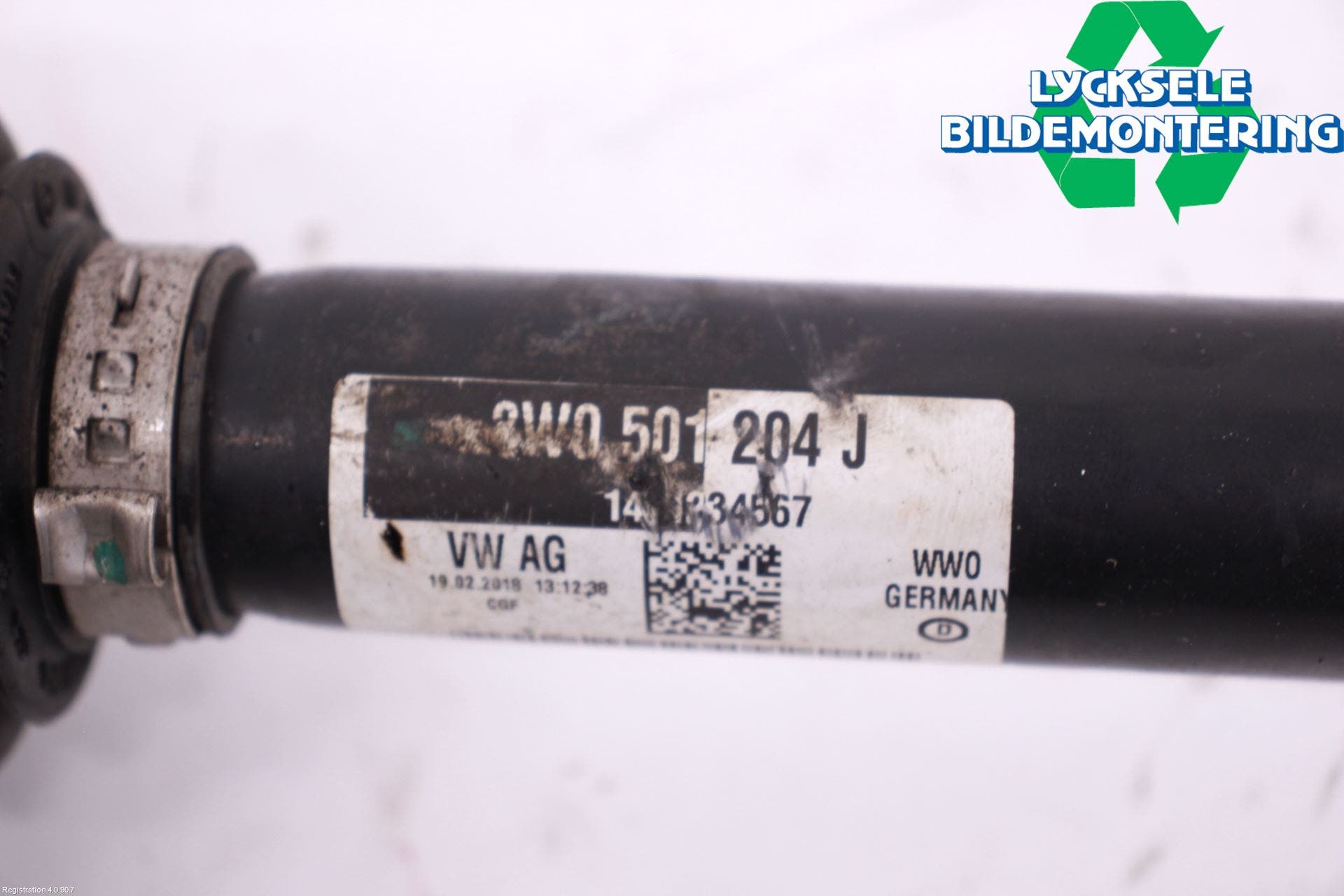 Audi A4 ALLROAD 17- Drivaxel Bak Höger