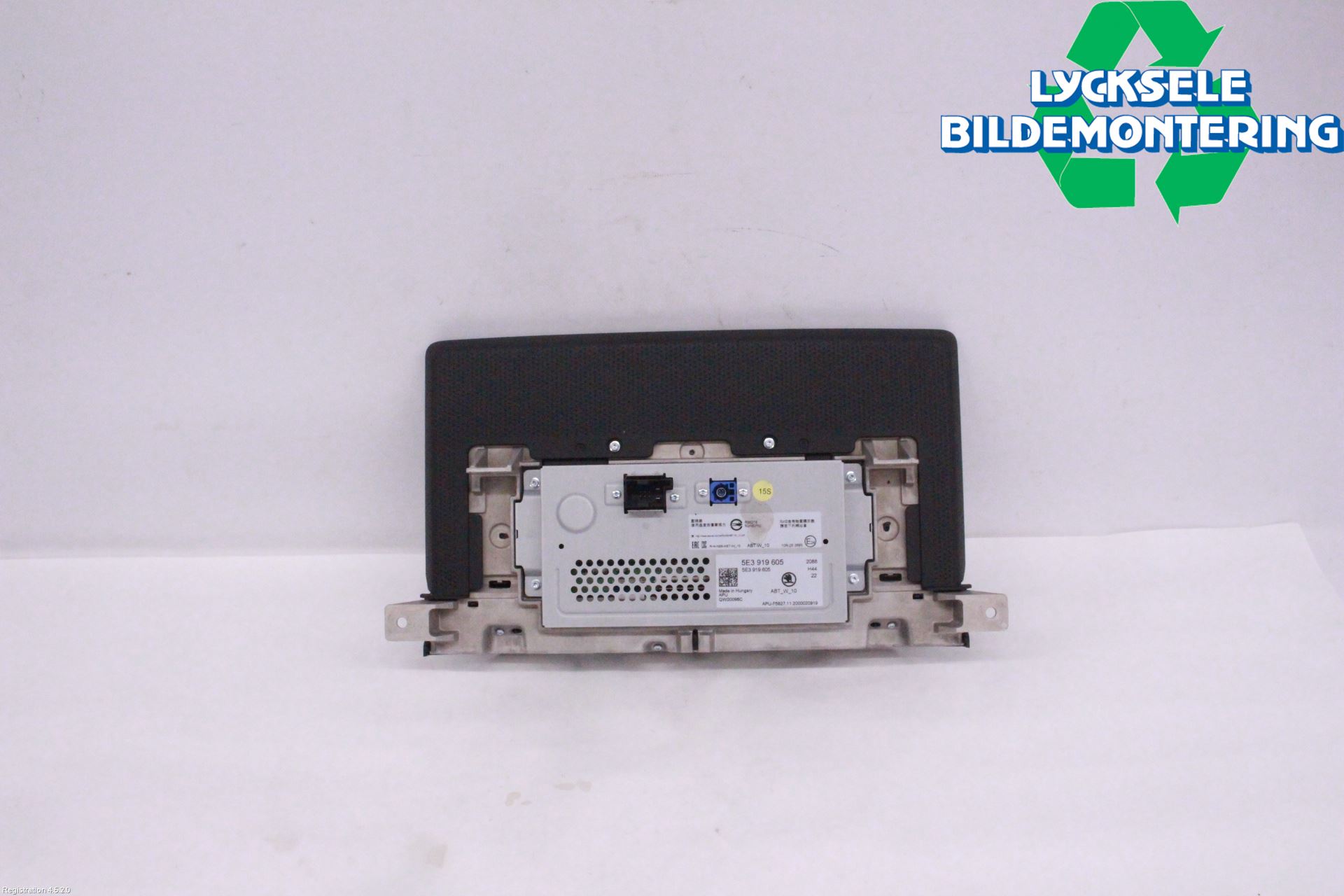 Skoda OCTAVIA (NX) 20- Multifunktionsdisplay