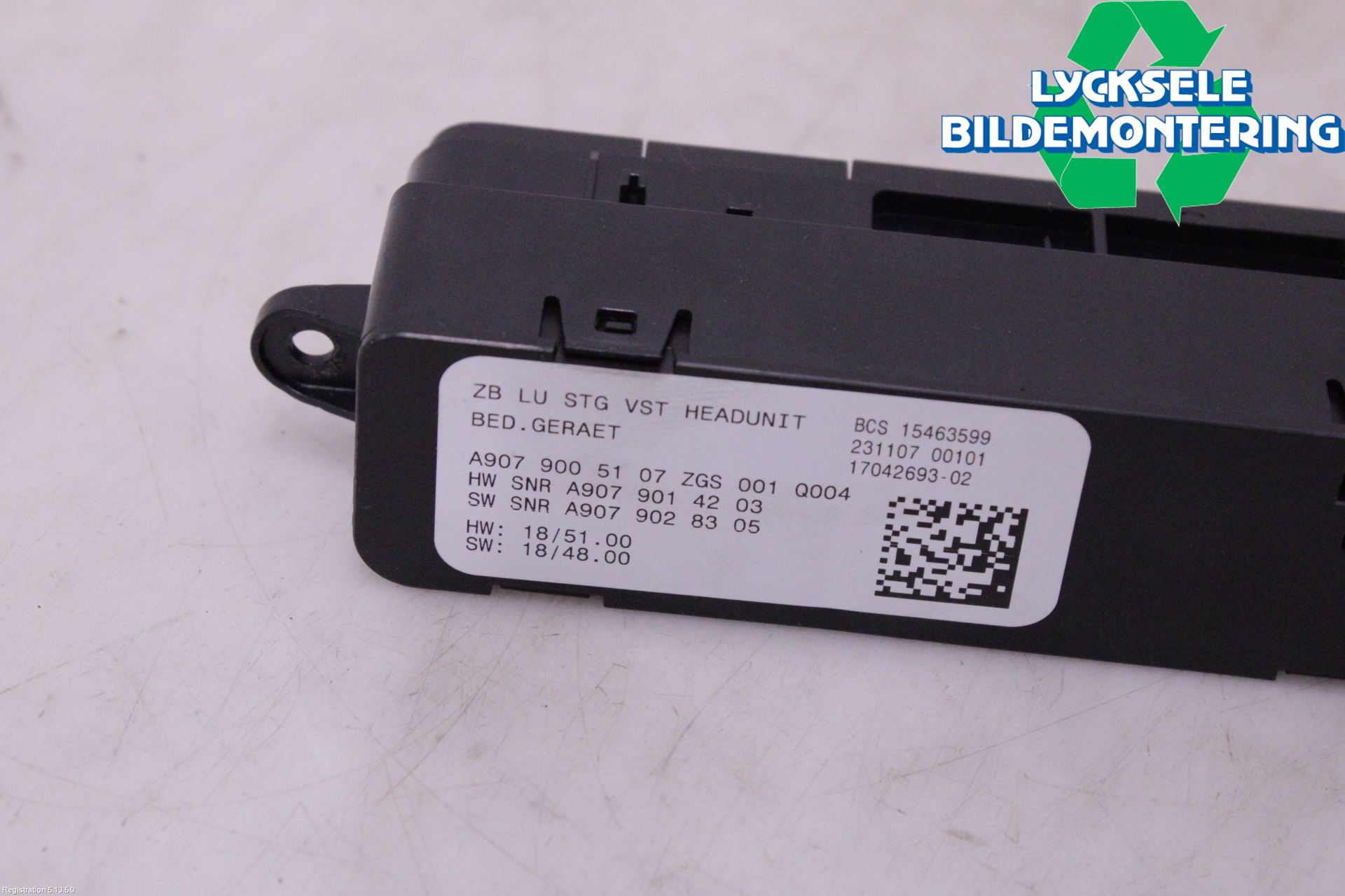 Mercedes-Benz MB CITAN/EQT (W420) 22- Cd Radio - Multimediapanel