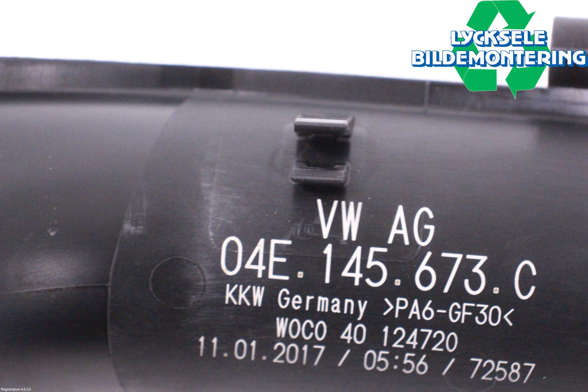 Skoda YETI Laddluft-Intercoolerrör