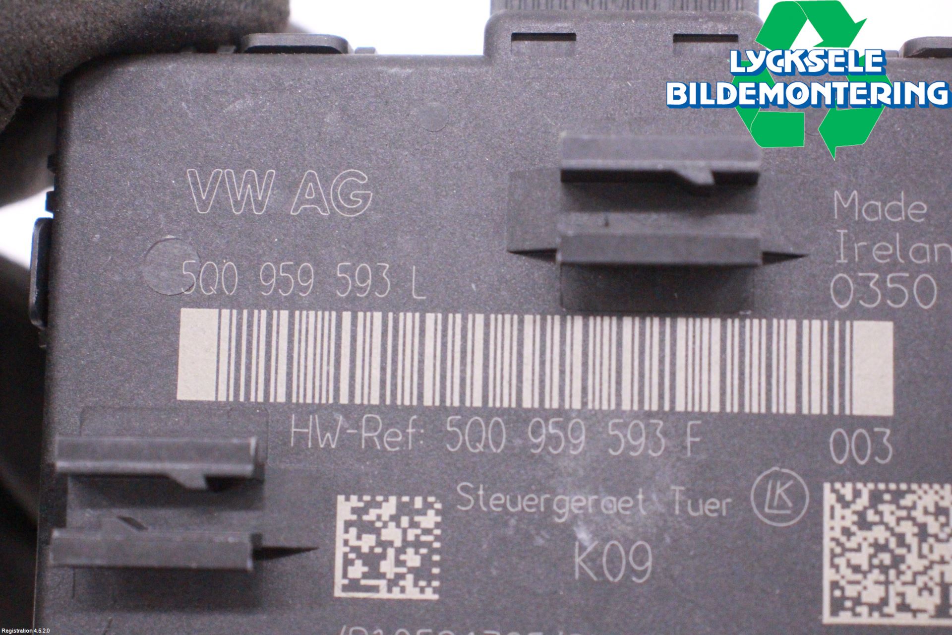 Volkswagen VW PASSAT 20-24 Styrenhet Dörr