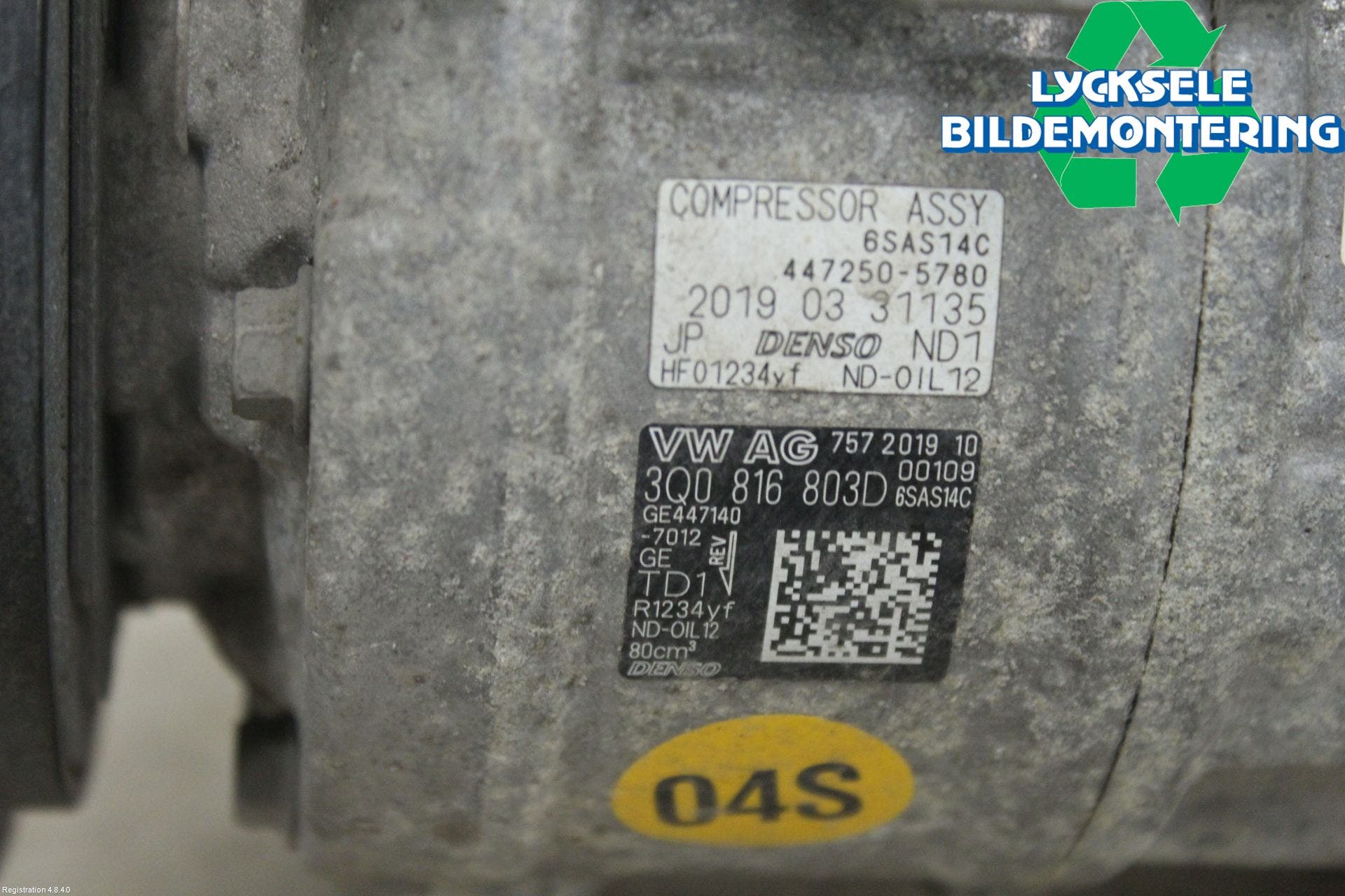 Audi A3/S3 8V 13-20 Ac Kompressor