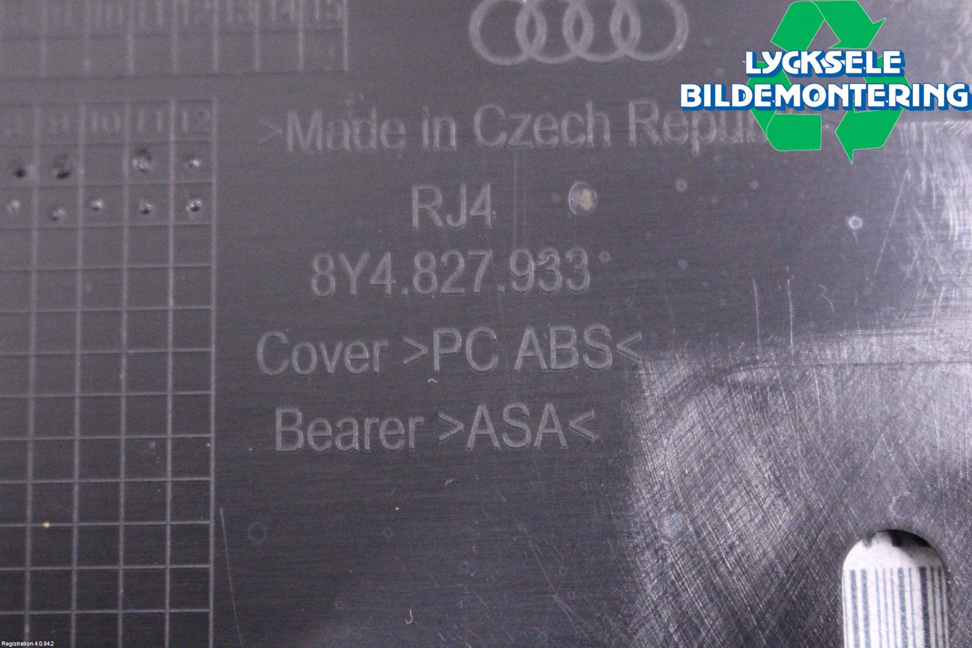 Audi A3/S3 8Y 21- Spoiler Baklucka