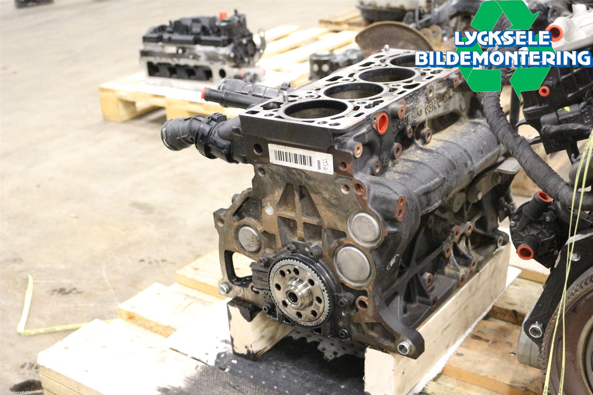 Skoda SUPERB 16-24 Motorblock