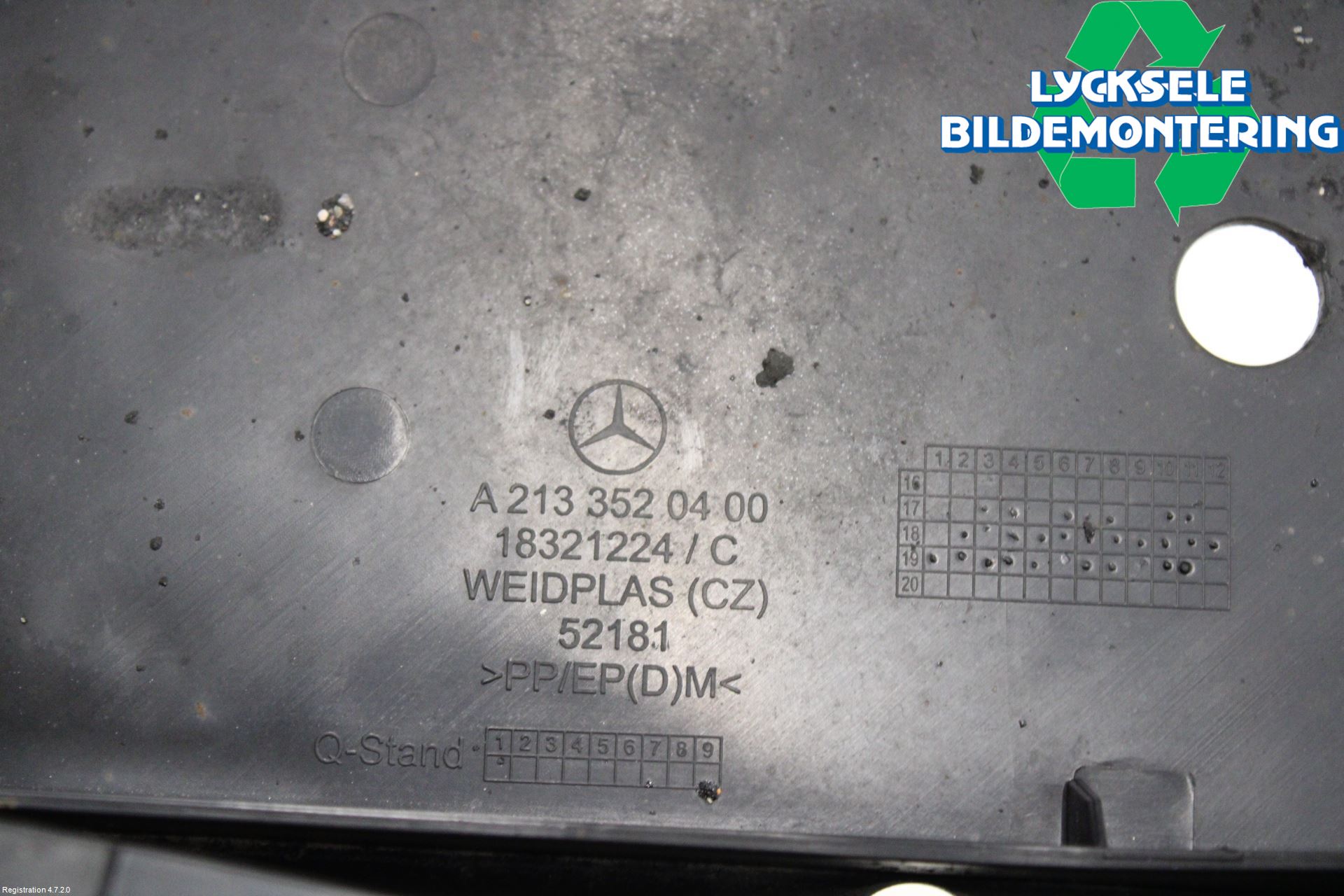 Mercedes-Benz MB C-KLASS (W205) 14-21 Stänkskydd