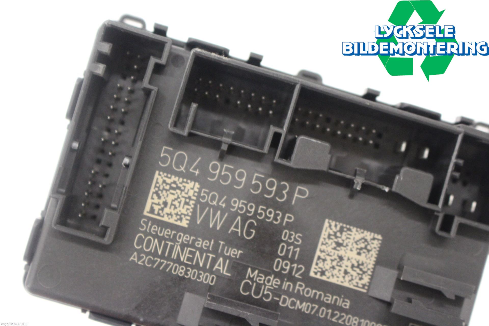 Volkswagen VW T-ROC 18- Styrenhet Dörr