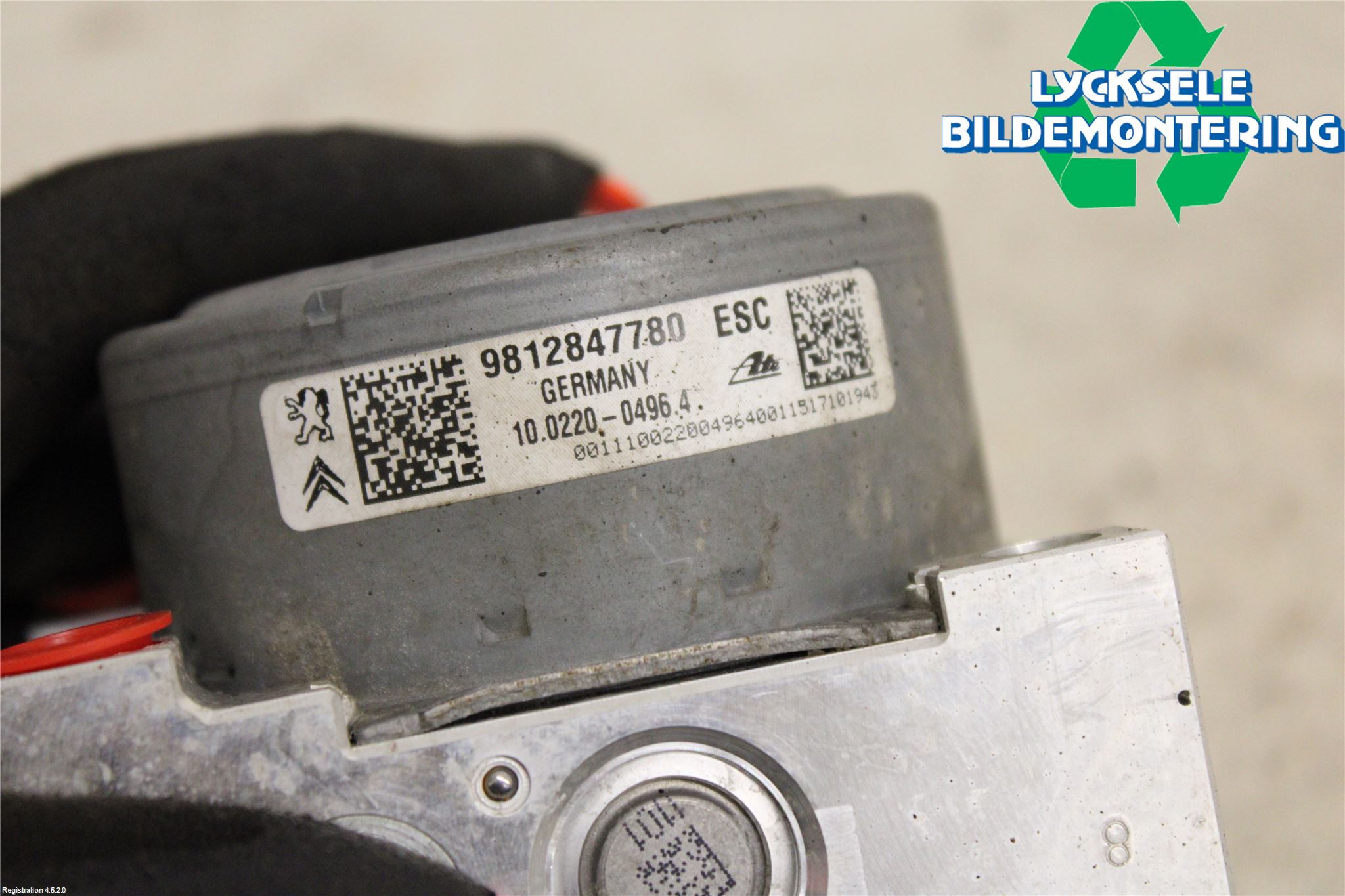 Peugeot PEUGOT 208 16-19 Abs Hydraulaggregat