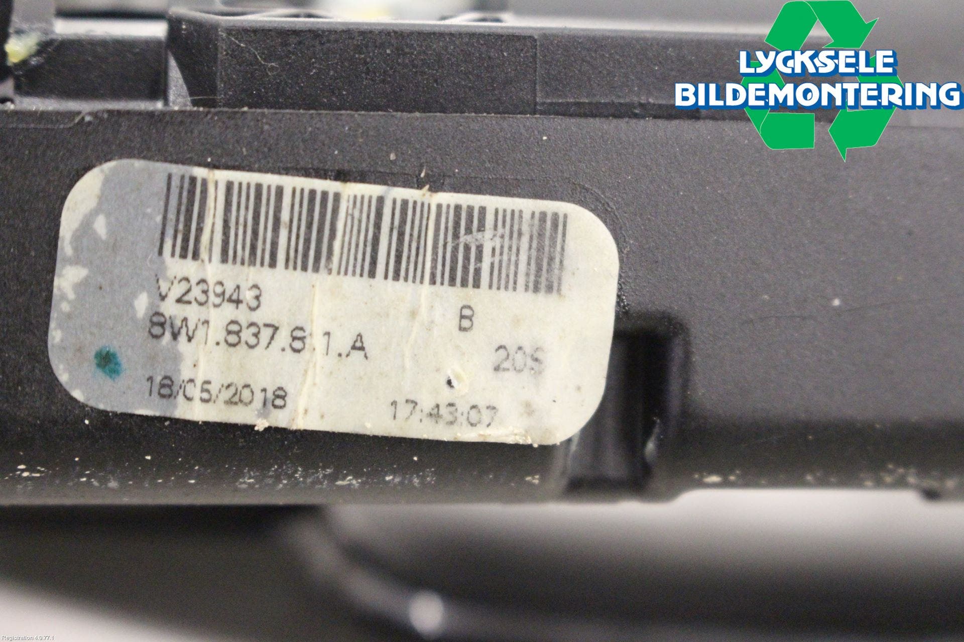 Audi A4/S4 B9 16-19 Dörrhandtag Yttre Vä