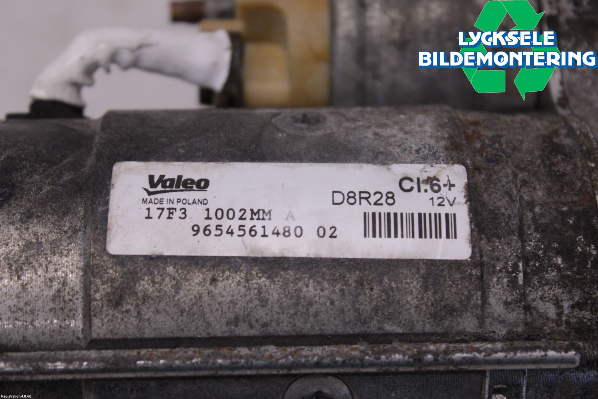 Peugeot 508 11-18 Startmotor Diesel
