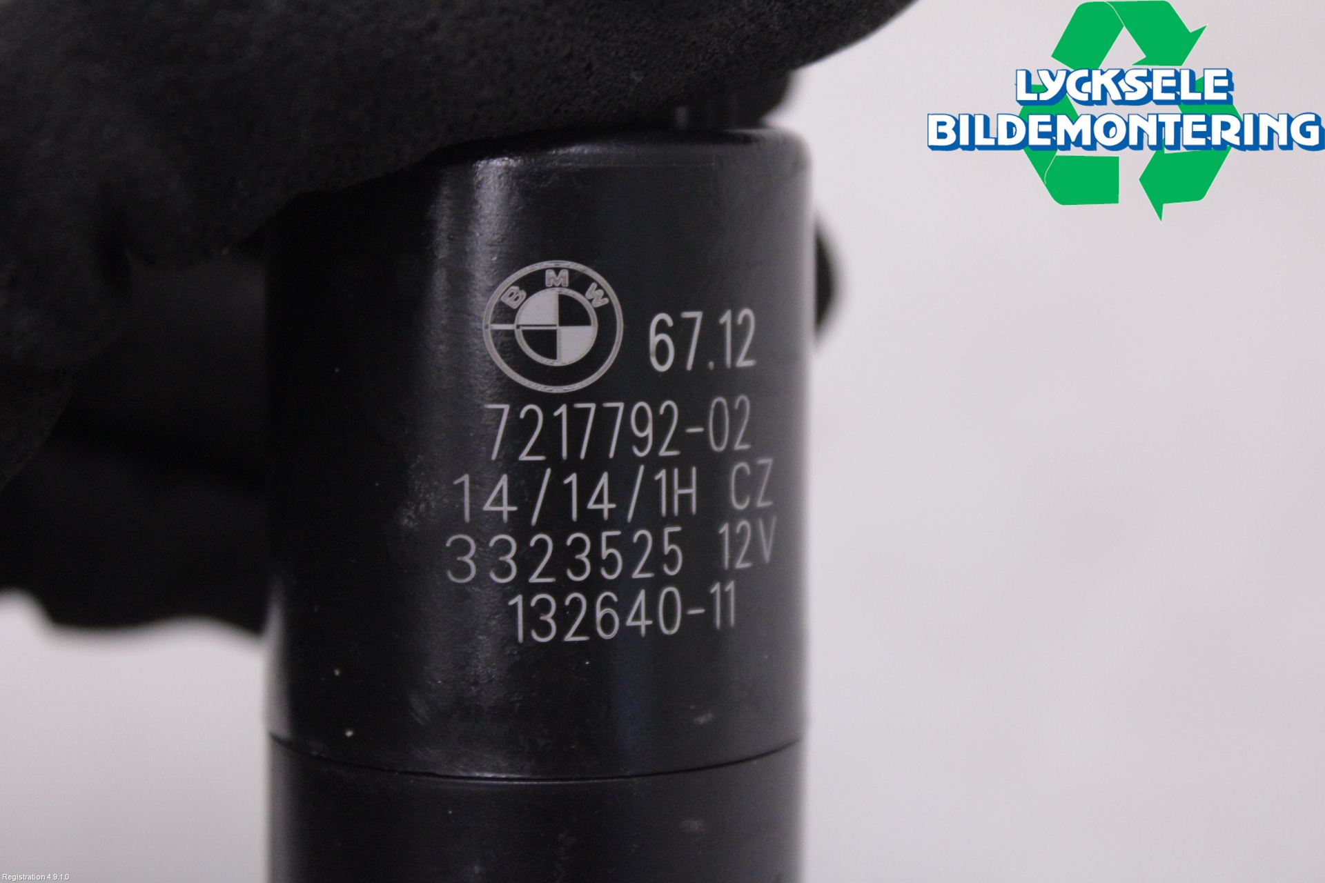 BMW 5 F10/F11/F18 09-17 Spolarpump Högtryck
