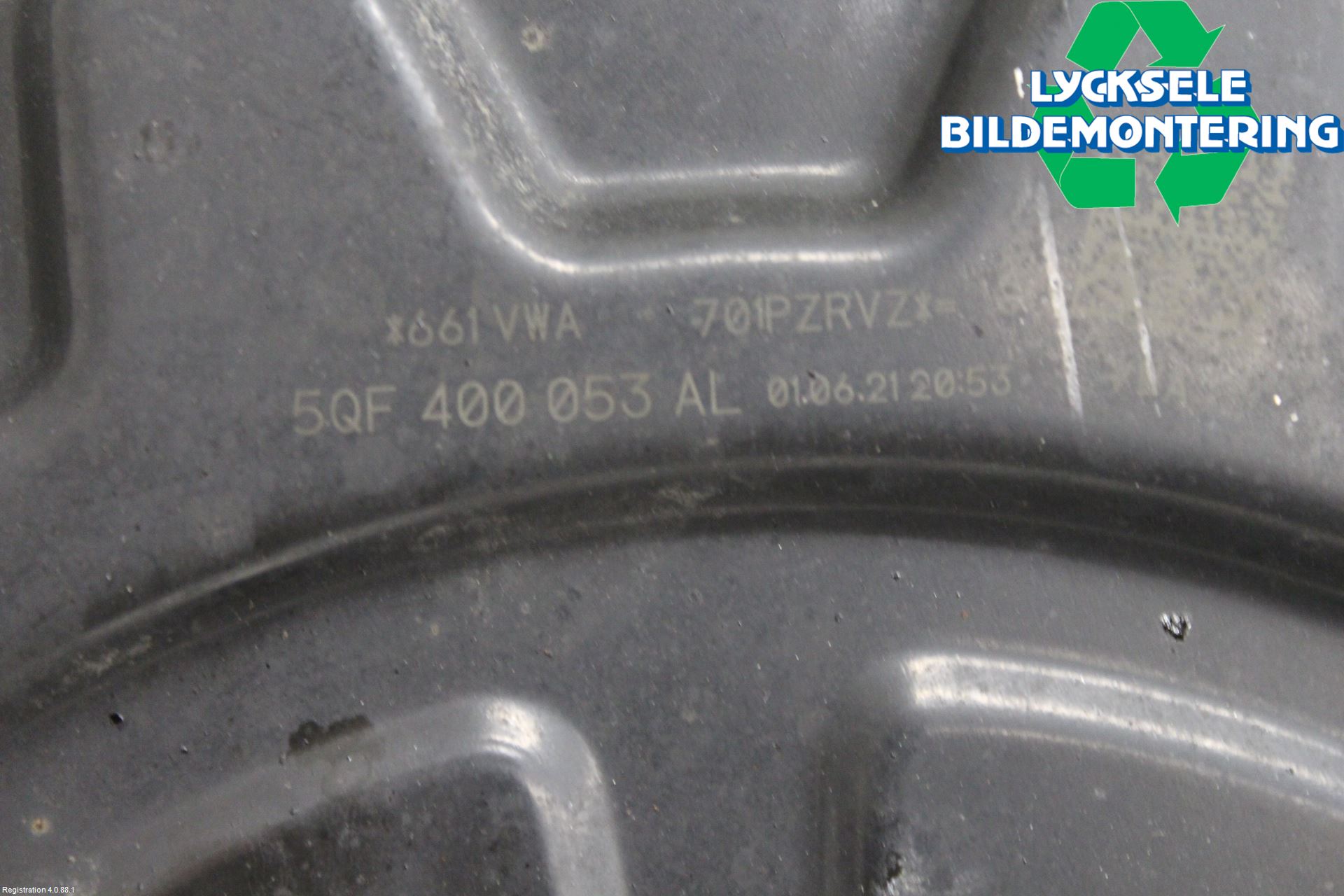 Skoda KODIAQ 17-24 Bromssköld Fram