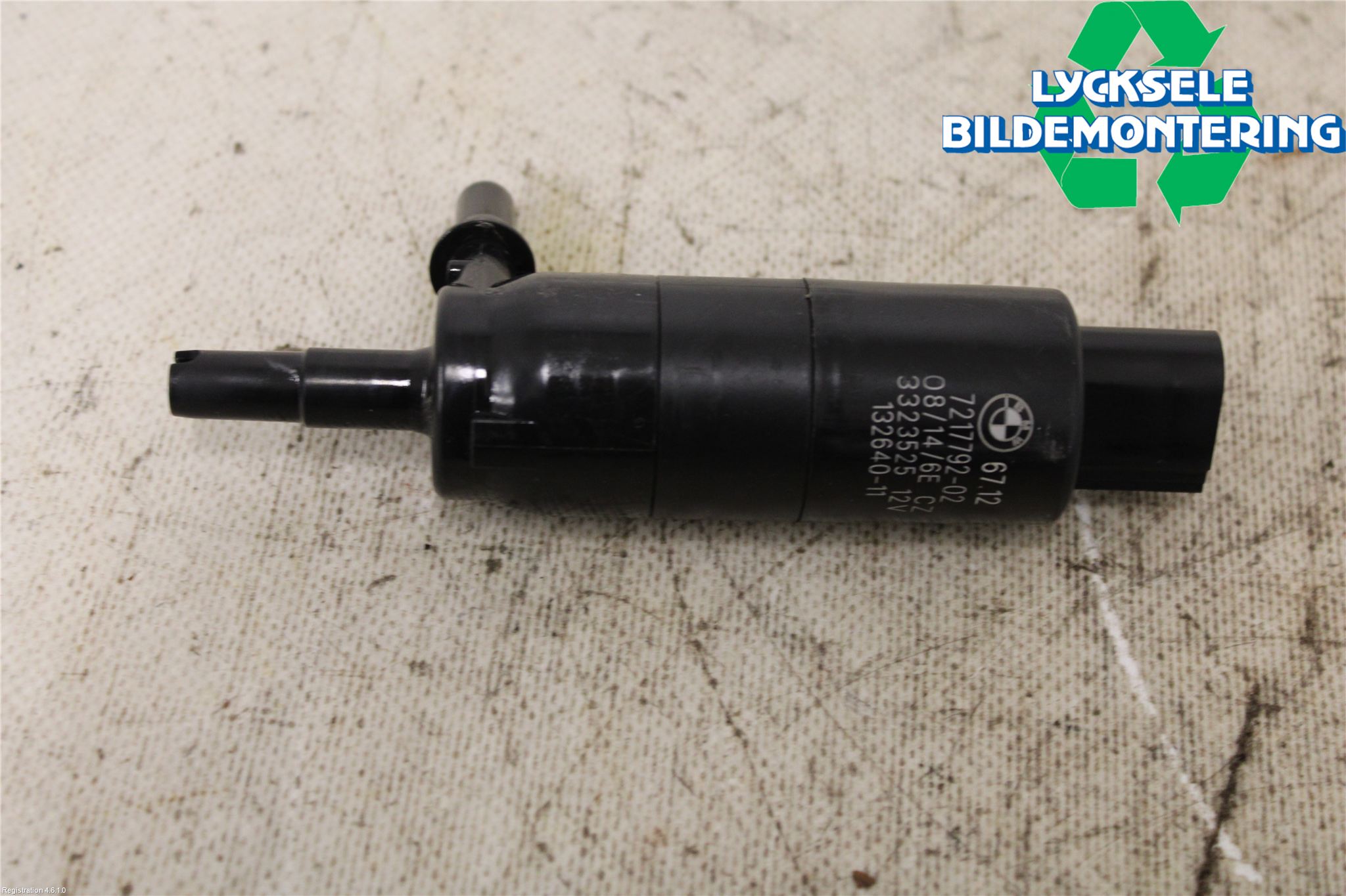 BMW 5 F10/F11/F18 09-17 Spolarpump Högtryck