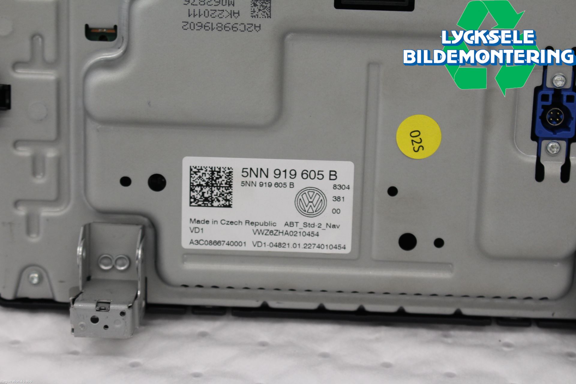 Volkswagen VW T-ROC 18- Bildskärm