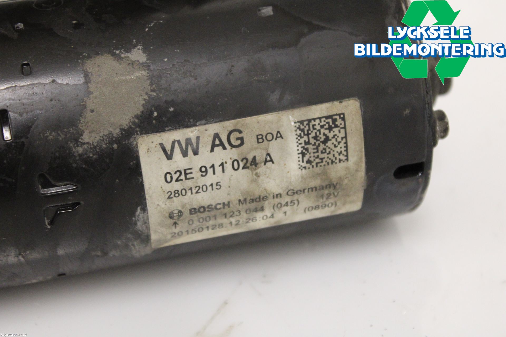 Volkswagen VW TRANSP/CARAVELLE (T5) 04-15 Startmotor Diesel