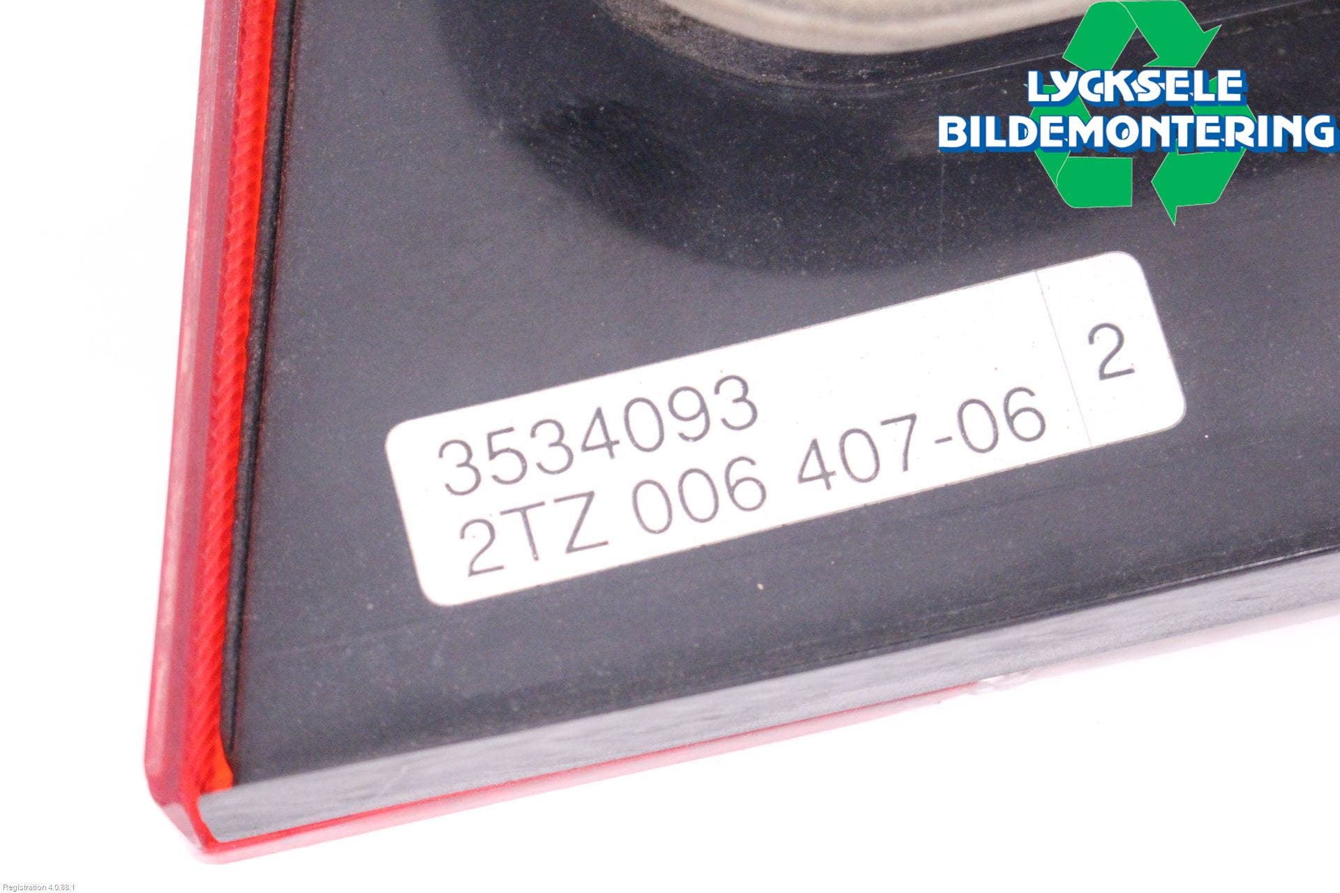 Volvo 940 91-98 Bakljus Lucka Hö