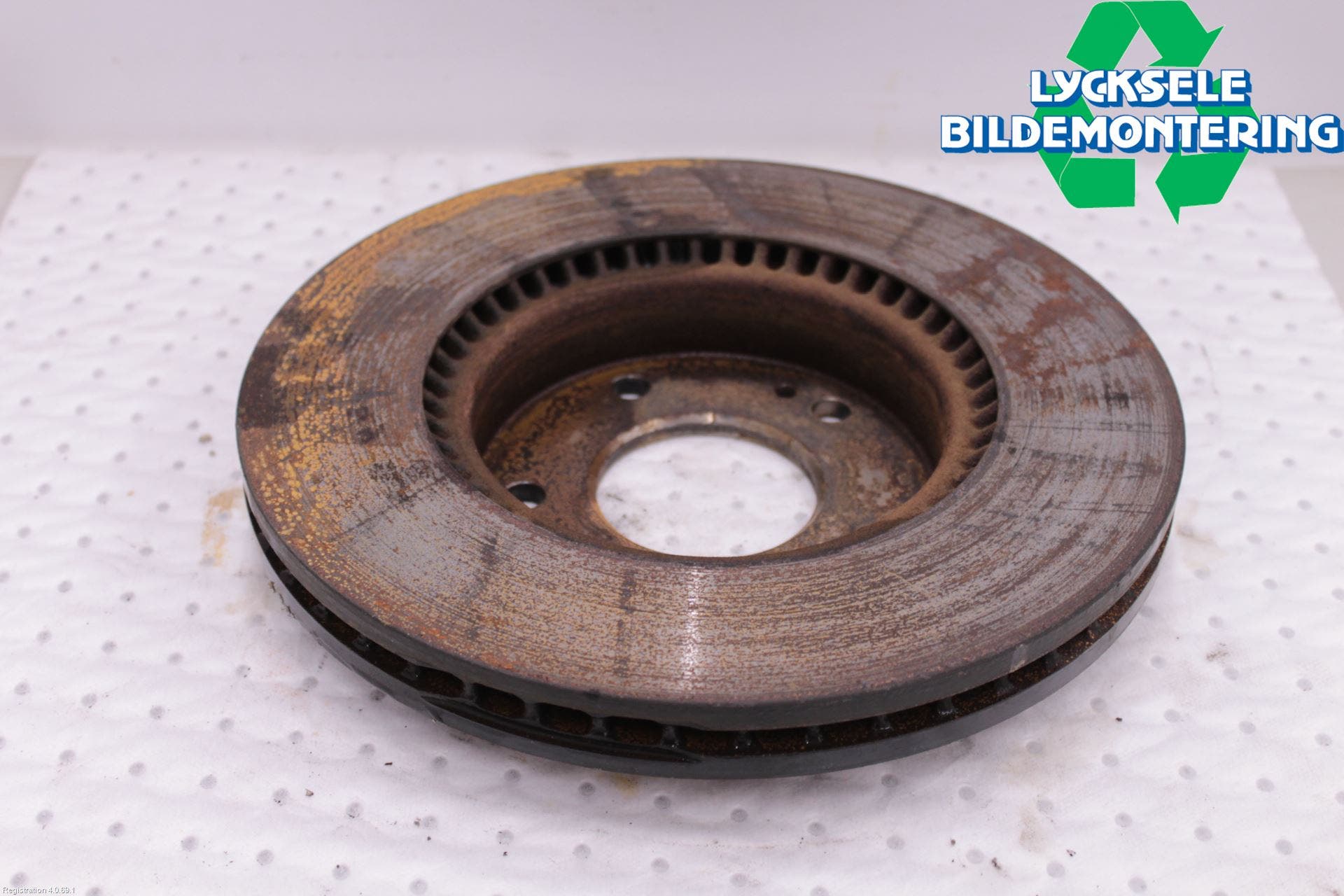 Hyundai i30 FD 07-12 Bromsskiva Fram