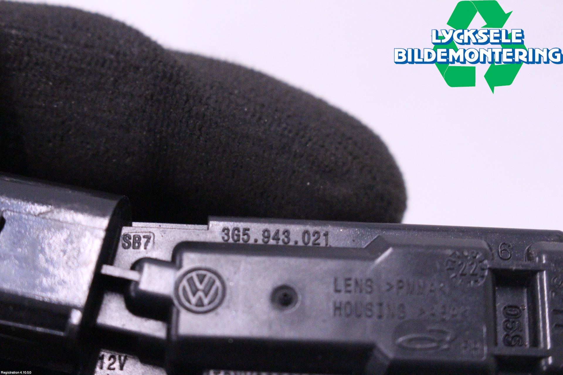 Volkswagen VW T-ROC 18- Skylt Belysning