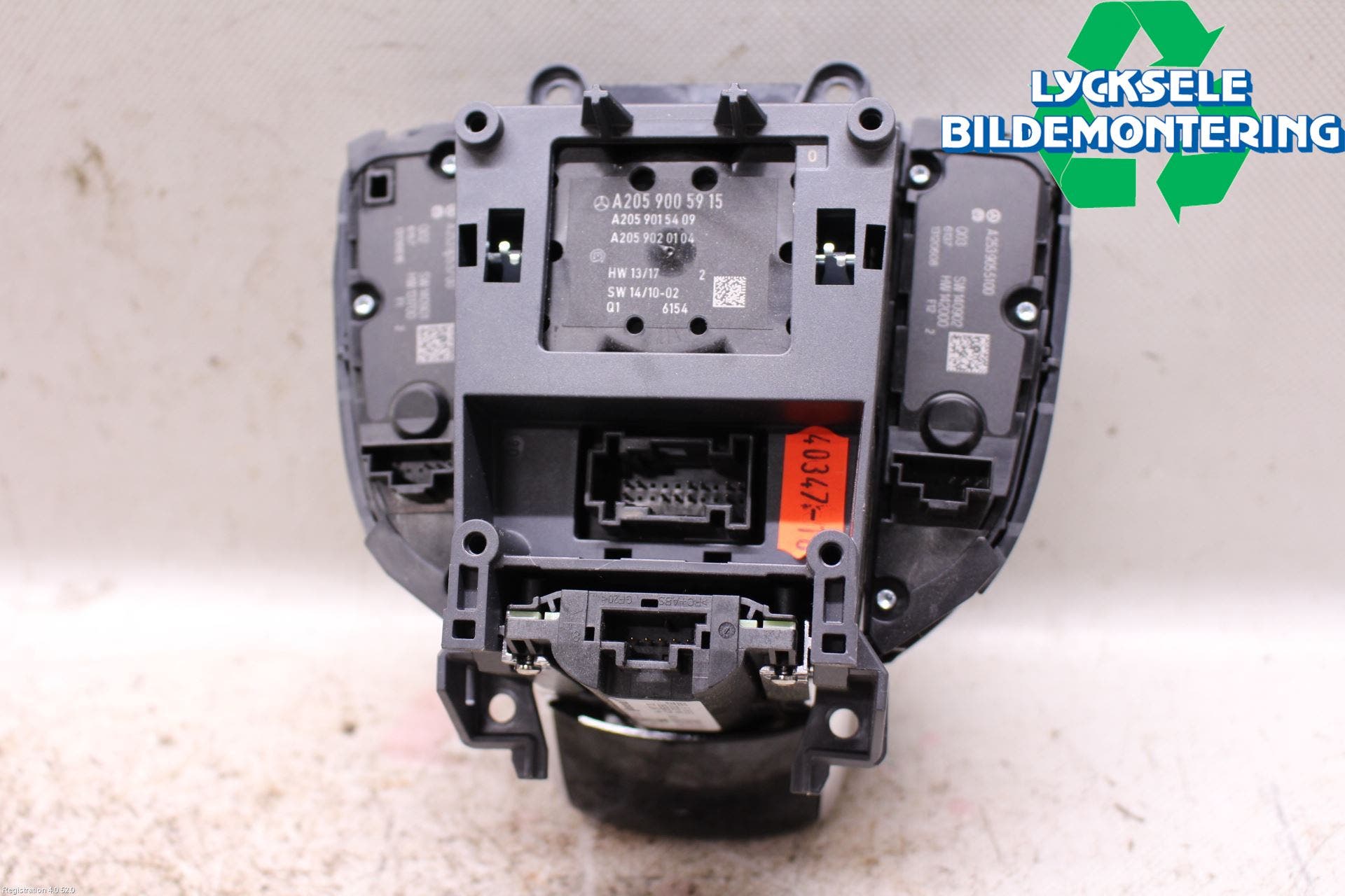 MB GLC-KLASS (X253/C253) 15-22 Strömställare Färddator