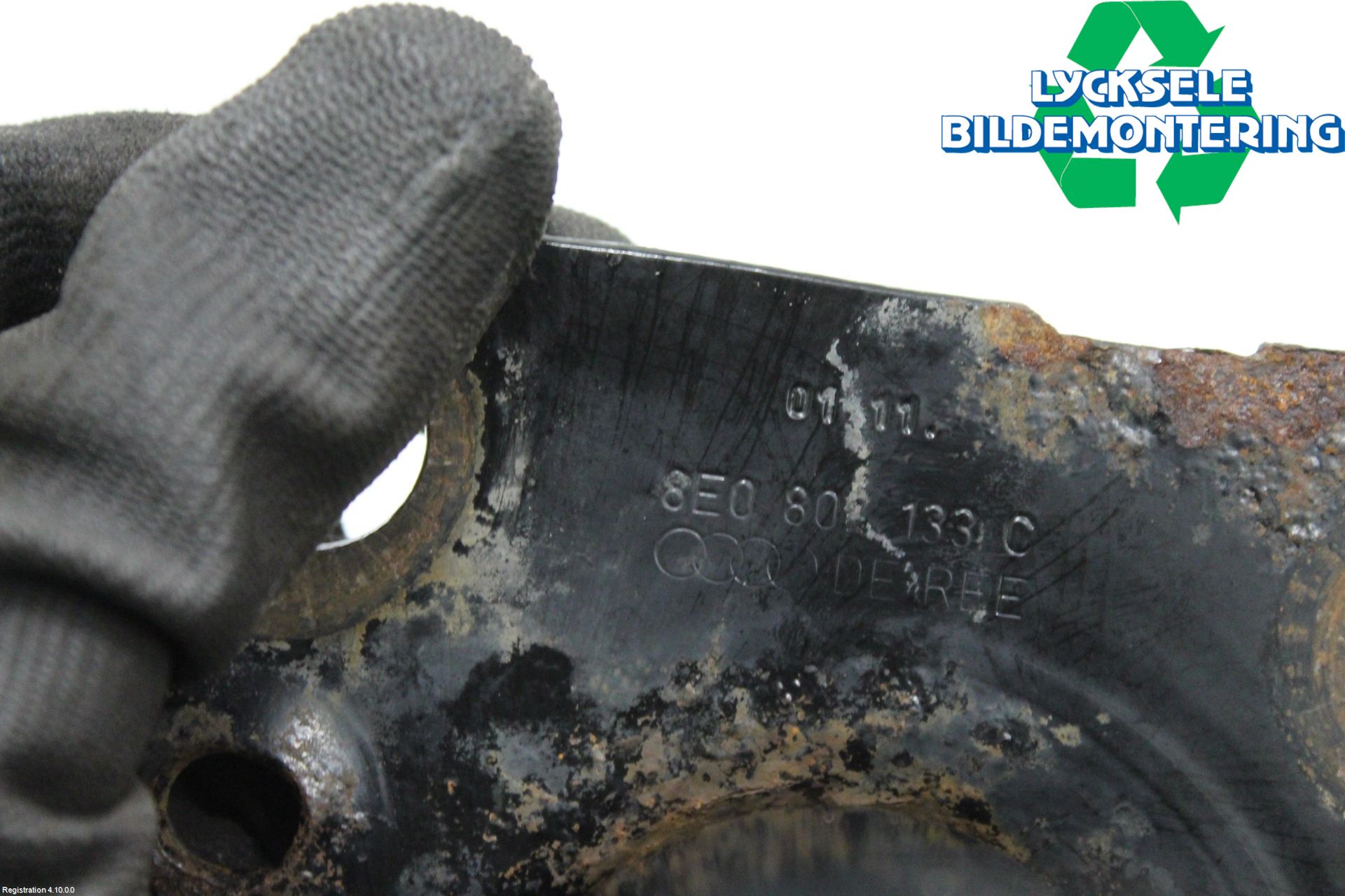 Audi A4/S4 05-07 Stötfångarbärjärn Fram