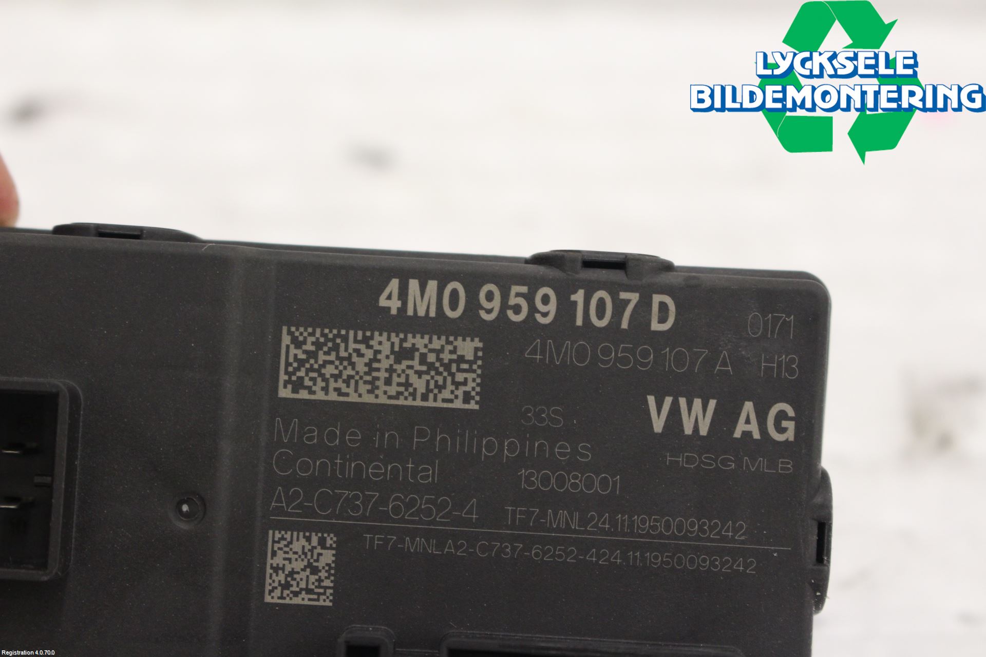 Audi A6 F2/C8 19- Styrenhet Baklucka