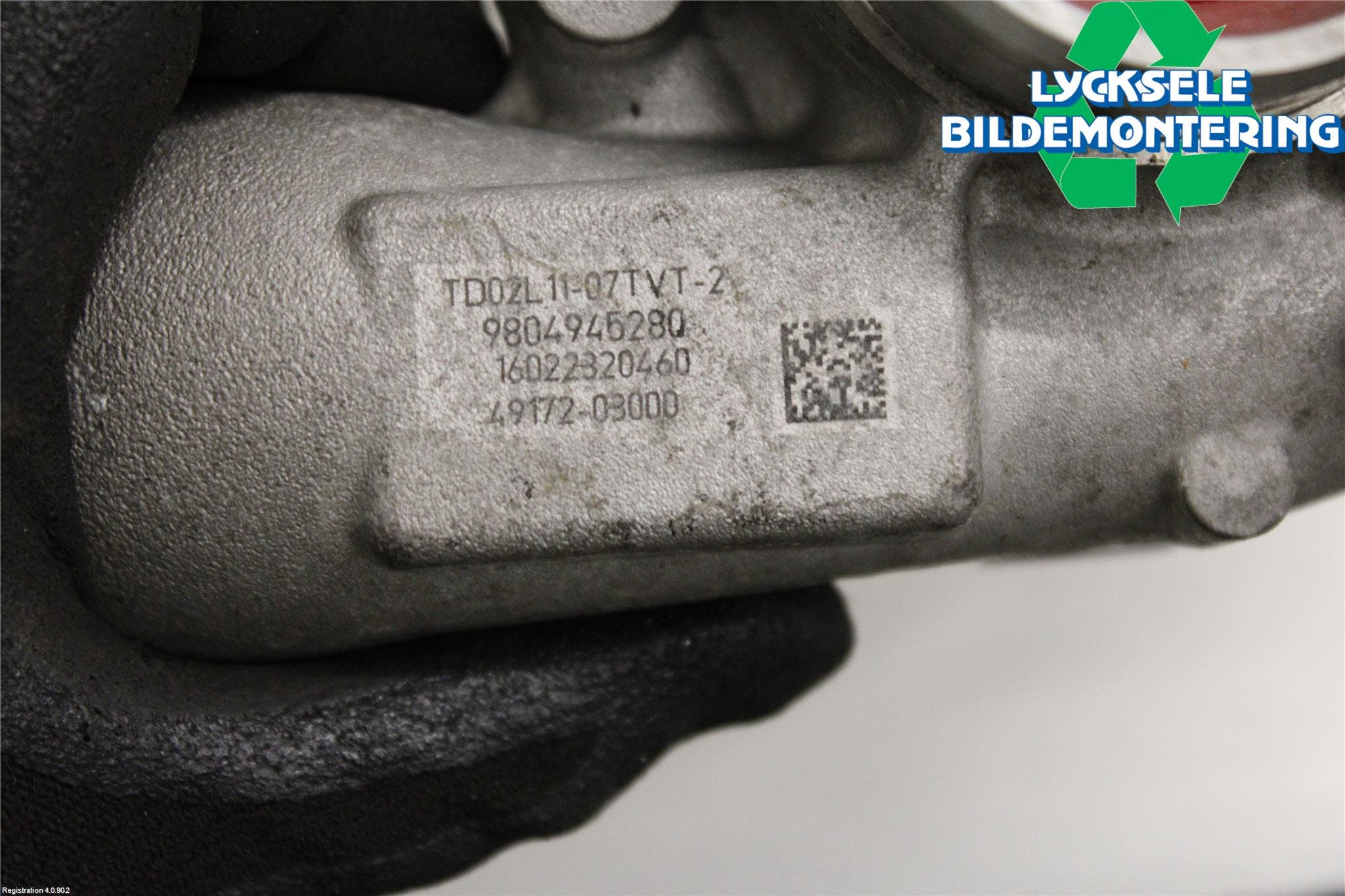 Citroen BERLINGO 08-18 Turboaggregat