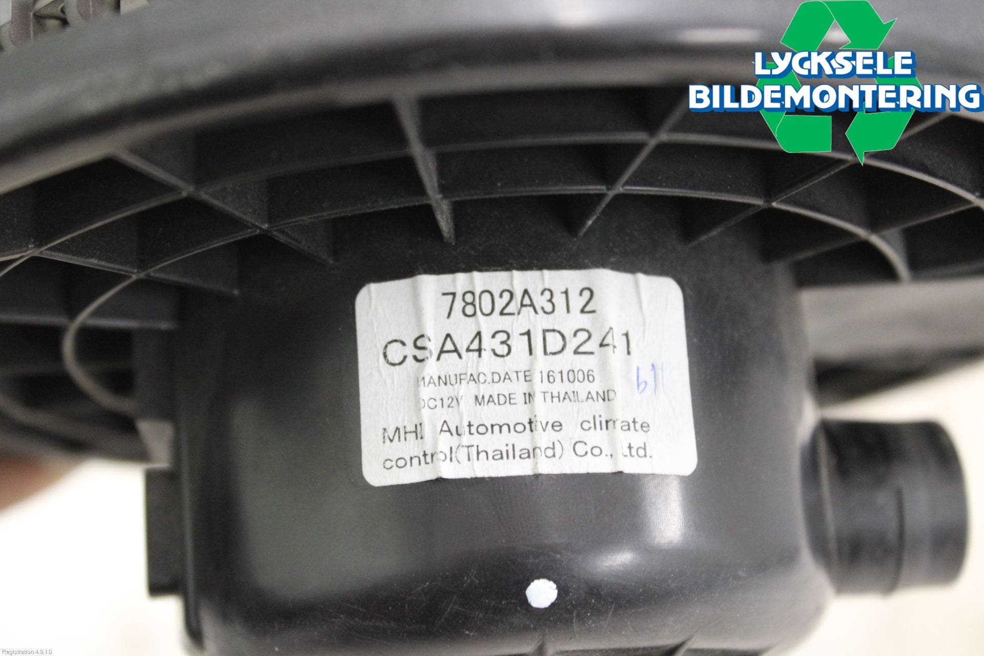 Mitsubishi L200 16-23 Ac Värmefläkt