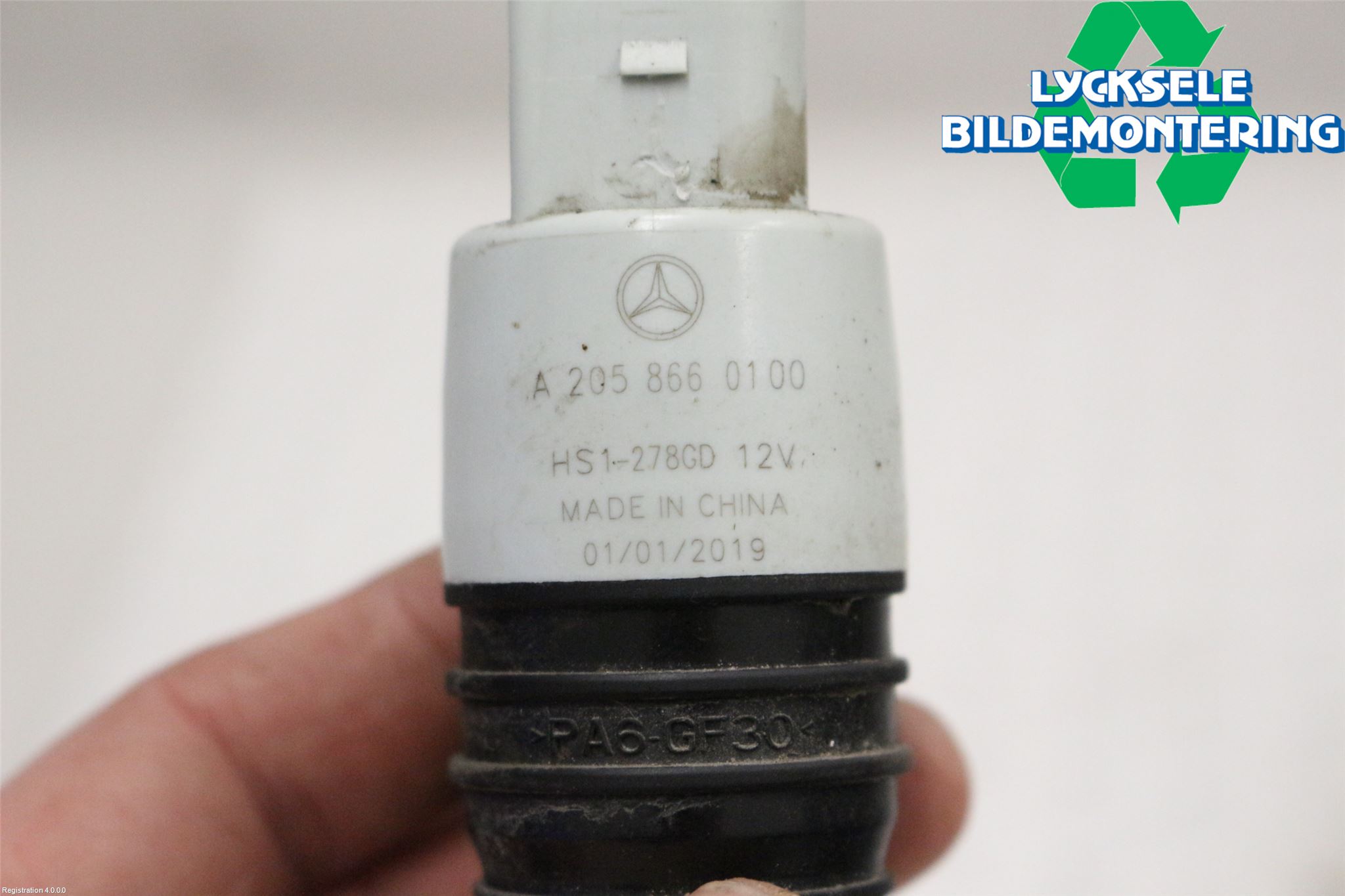 Mercedes-Benz MB E-KLASS (W213) 16-23 Spolarpump Vindruta