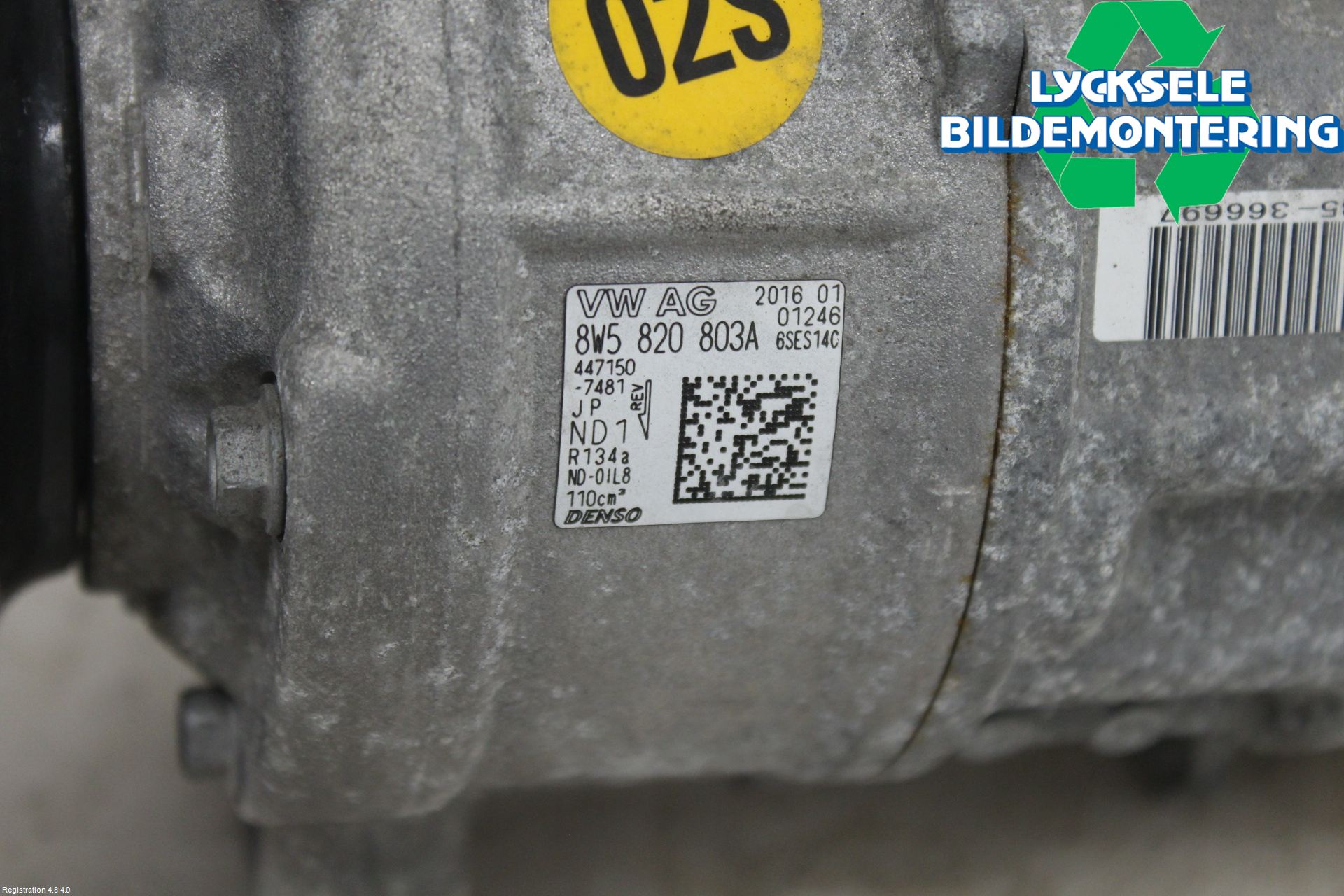 Audi A4/S4 B9 16-19 Ac Kompressor