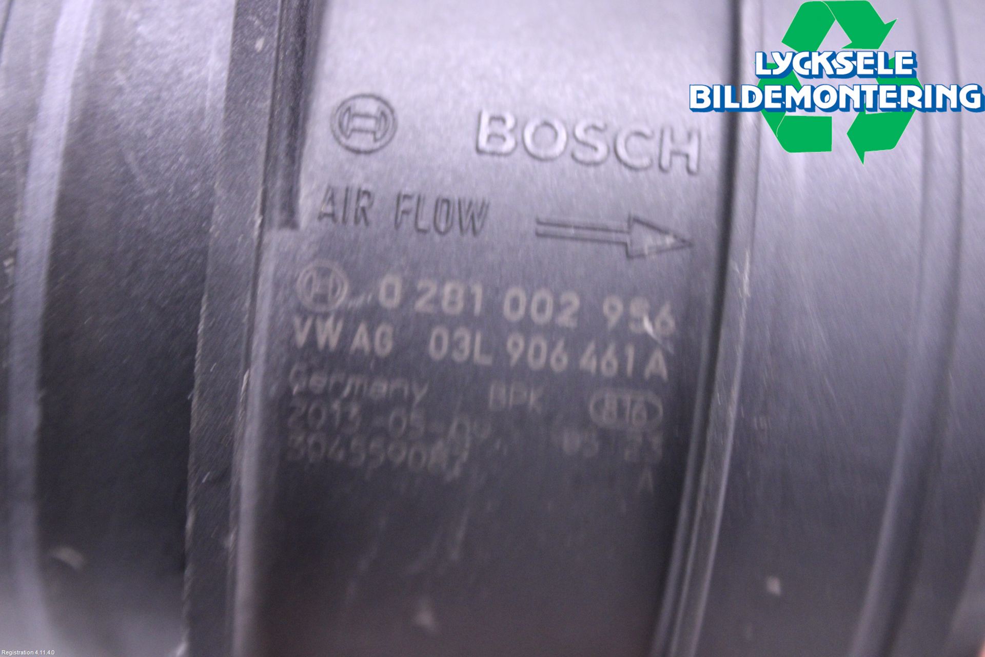 Audi Q3 8U 12-18 Injluftmassamätare