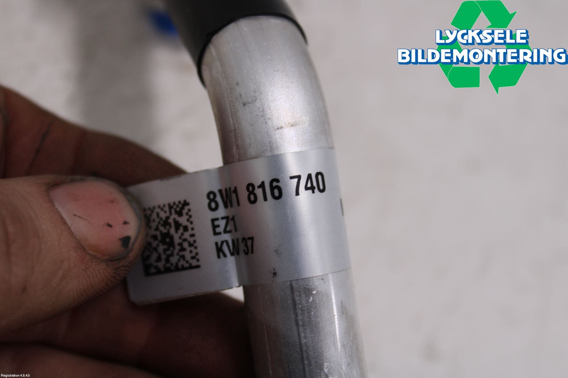 Audi A4/S4 B9 20- Ac Slang-Rör