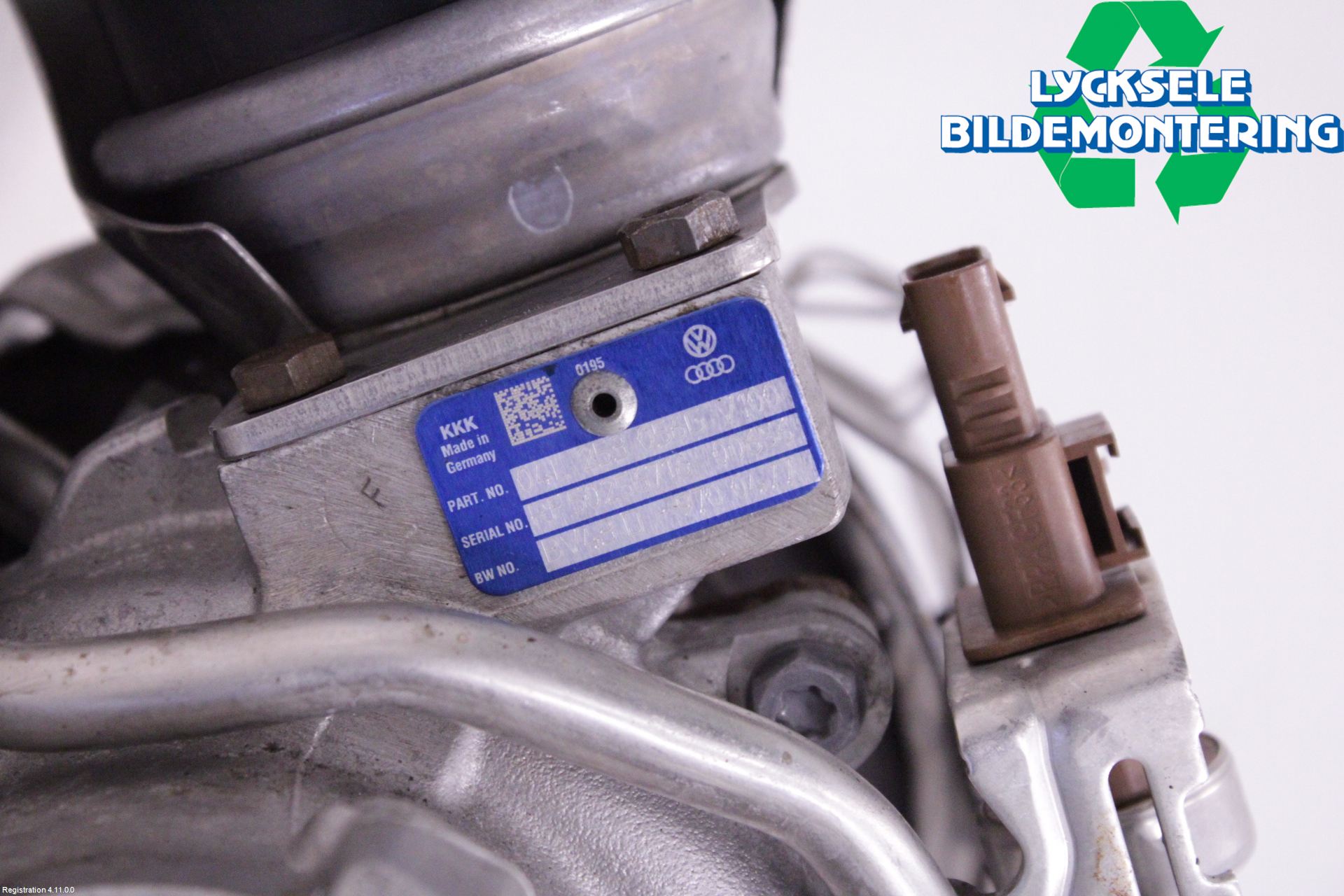 Volkswagen VW PASSAT 15-19 Turboaggregat