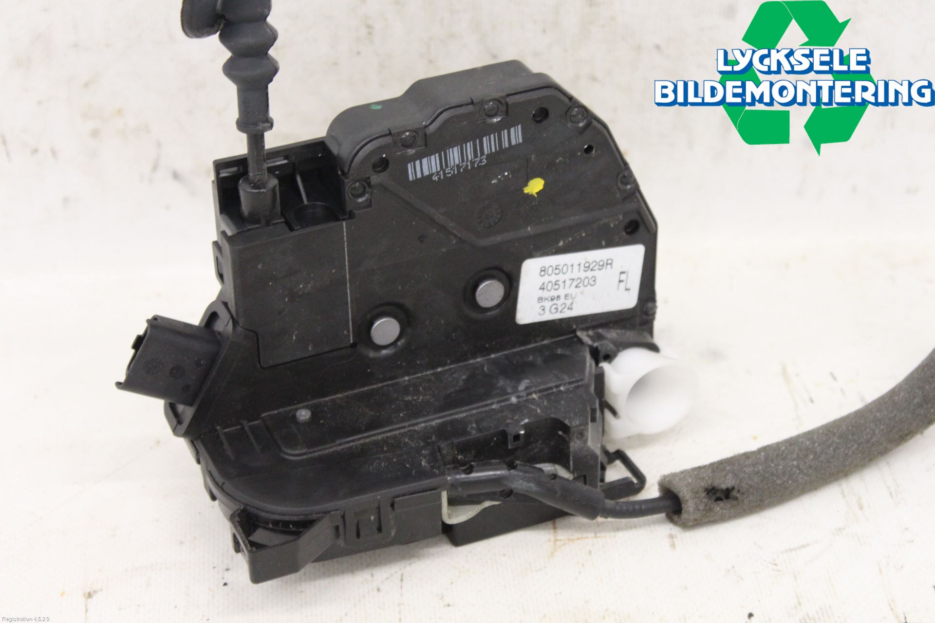 Renault CLIO IV 12-16 Låskista-Dörrlås