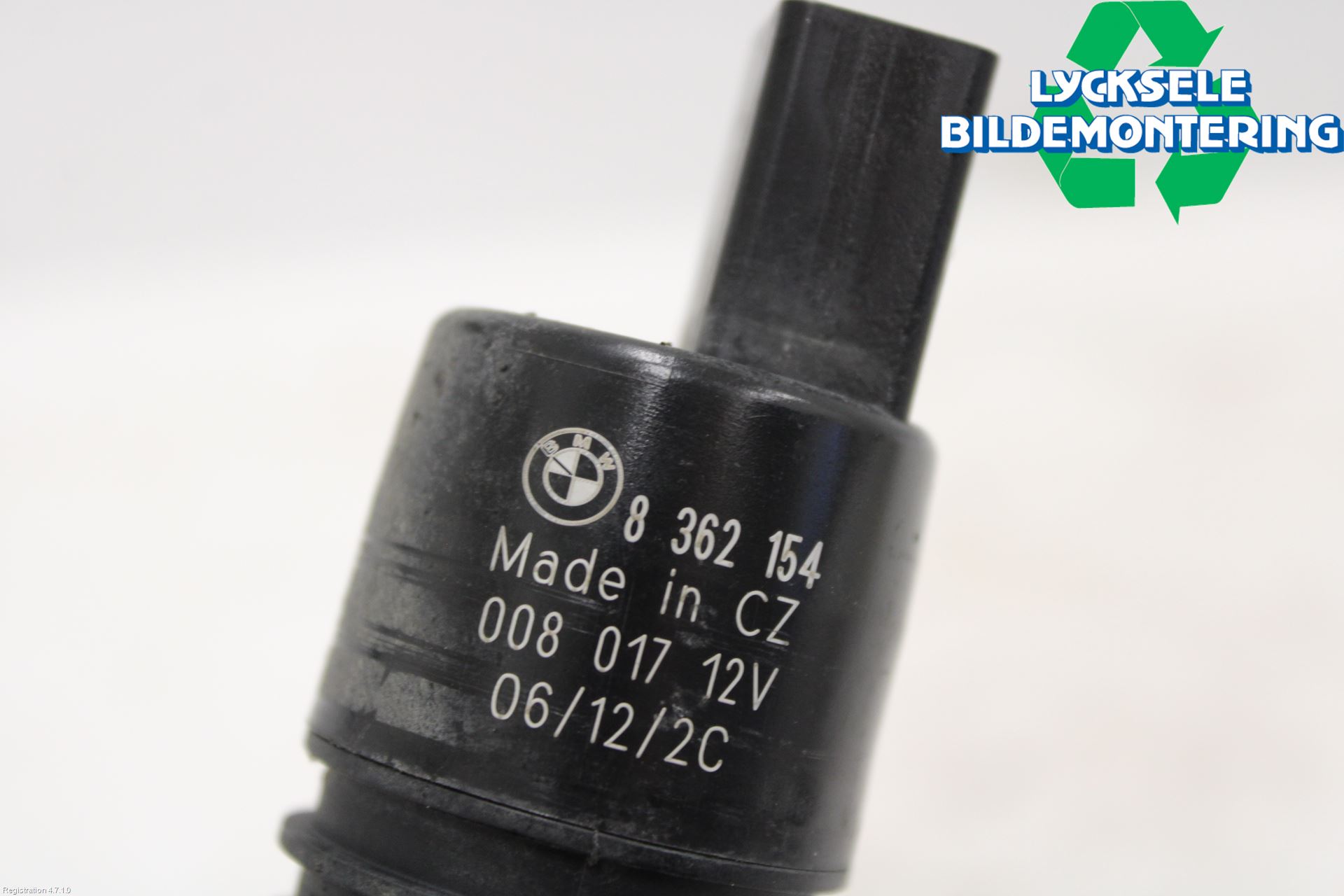 BMW 5 F10/F11/F18 09-17 Spolarpump Baklucka