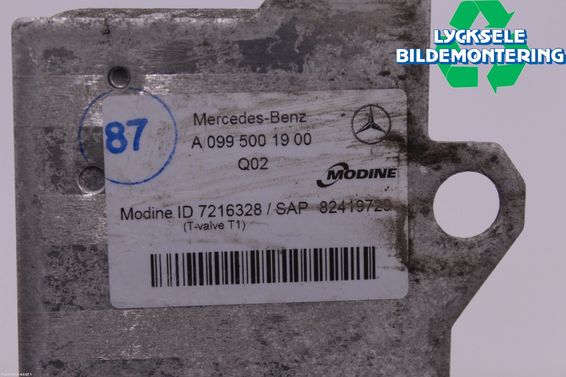 Mercedes-Benz MB C-KLASS (W205) 14-21 Oljekylare Automat