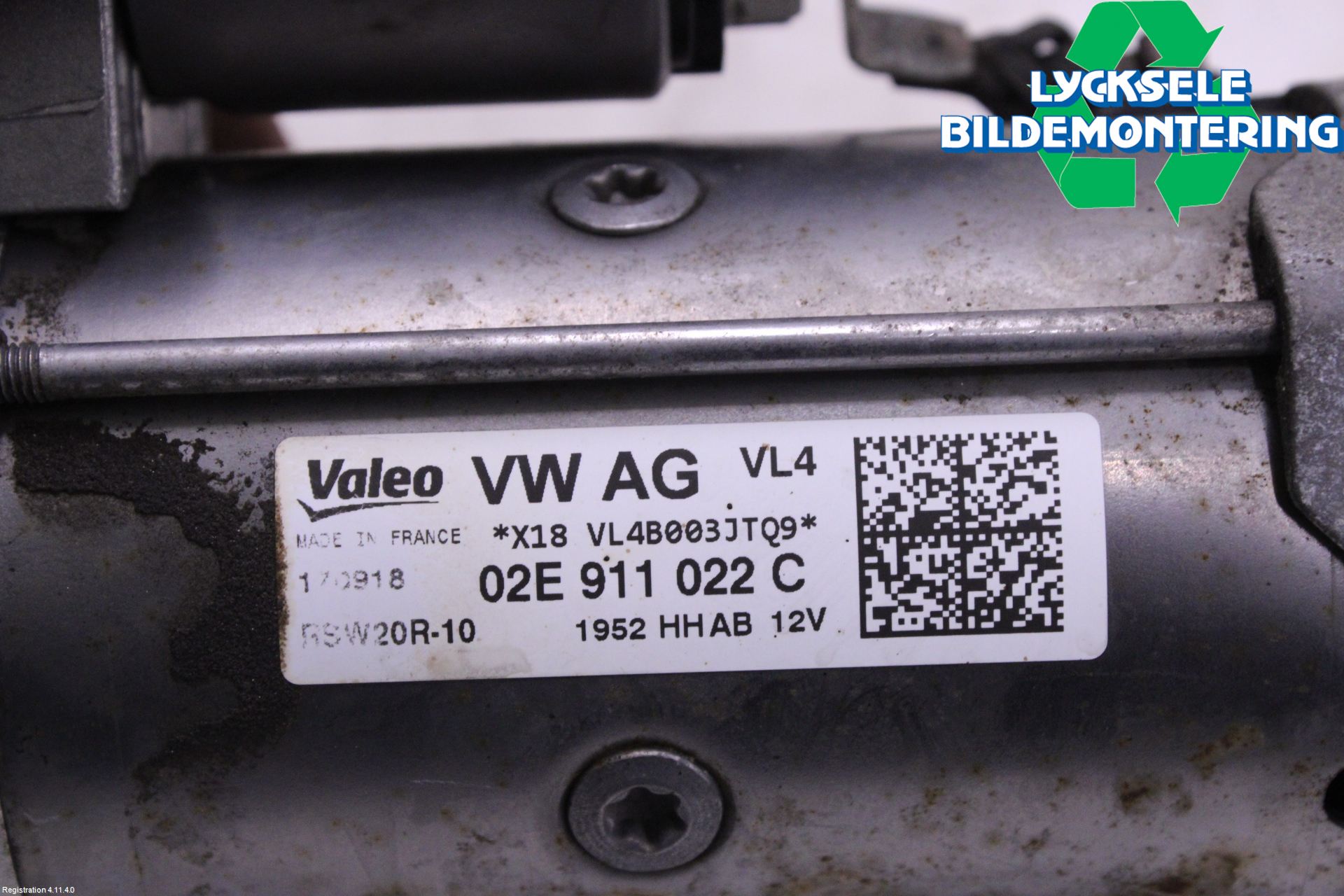 Skoda KODIAQ 17-24 Startmotor Diesel