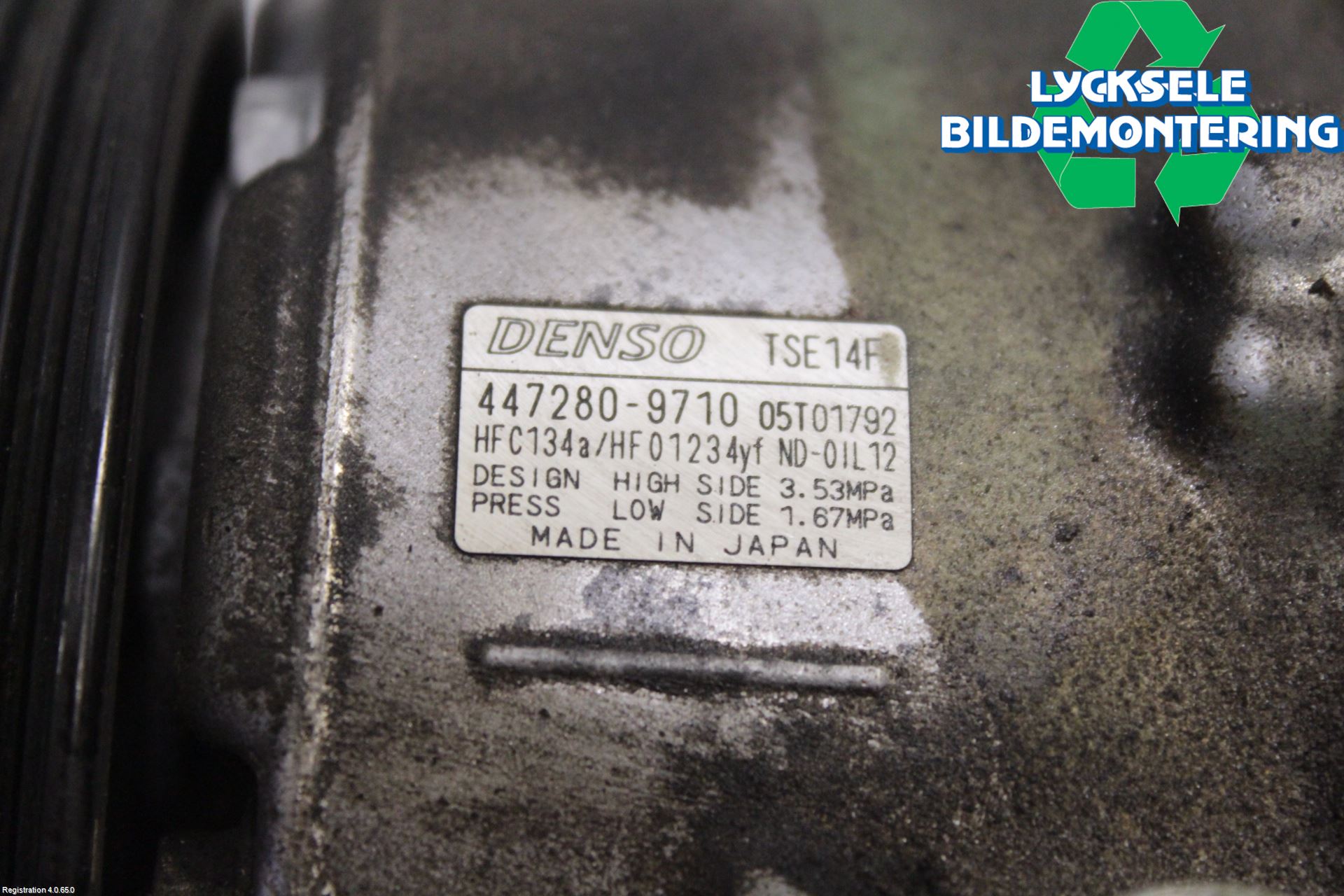 Subaru OUTBACK 15-20 Ac Kompressor