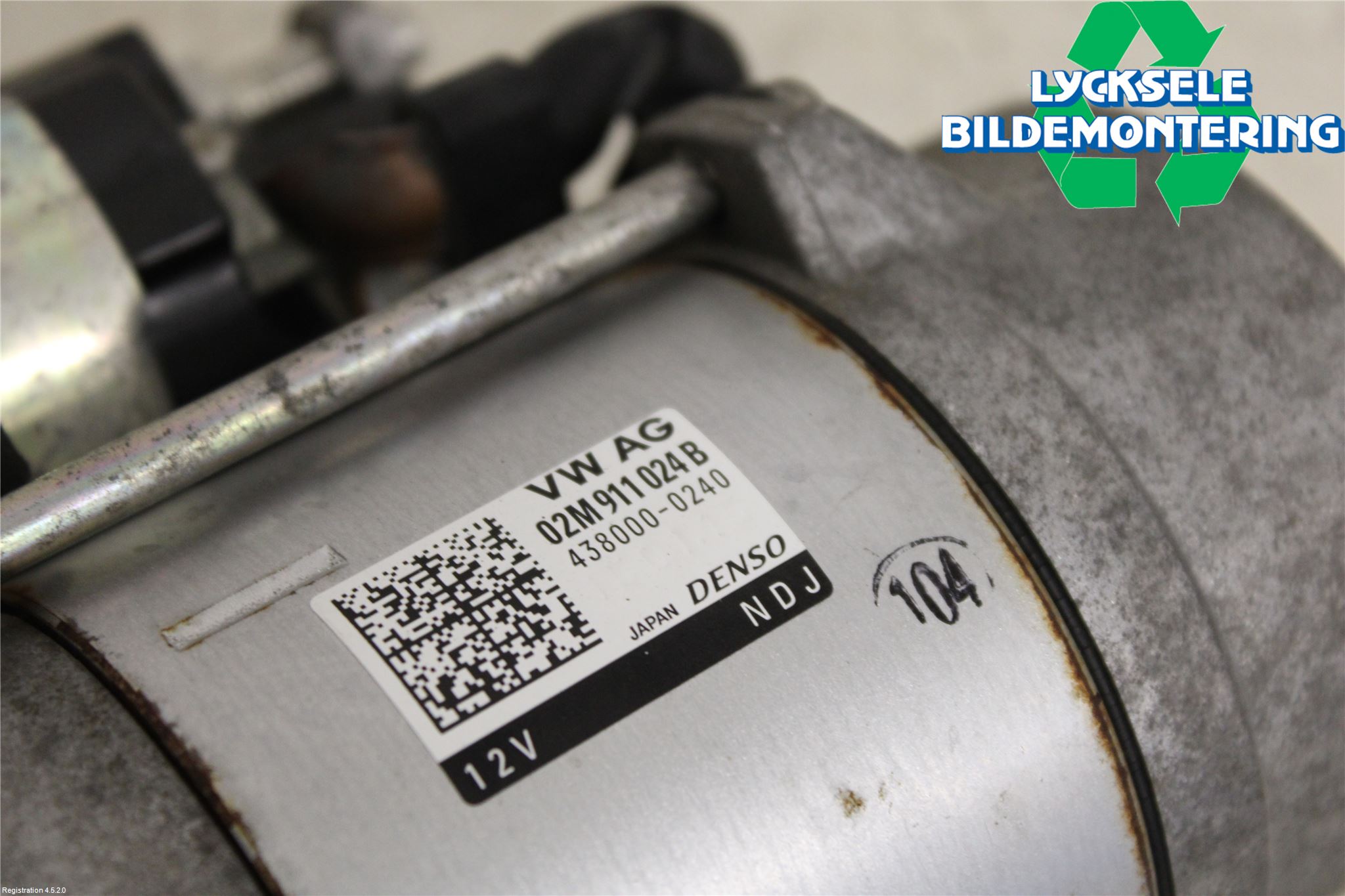 Skoda OCTAVIA (5E) 13-20 Startmotor Diesel