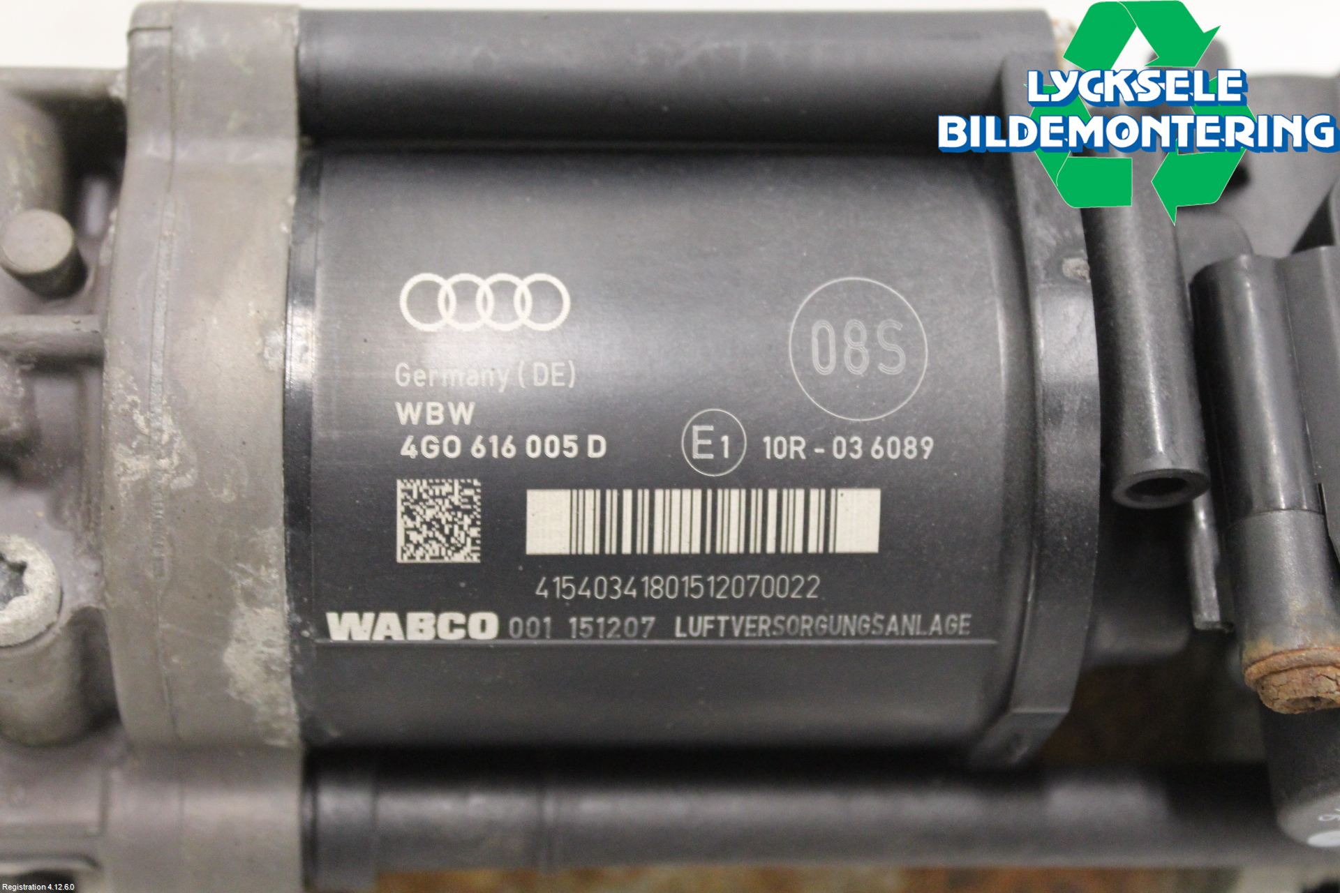 Audi A6 ALLROAD 12-18 Kompressor Stöt-Fjädring