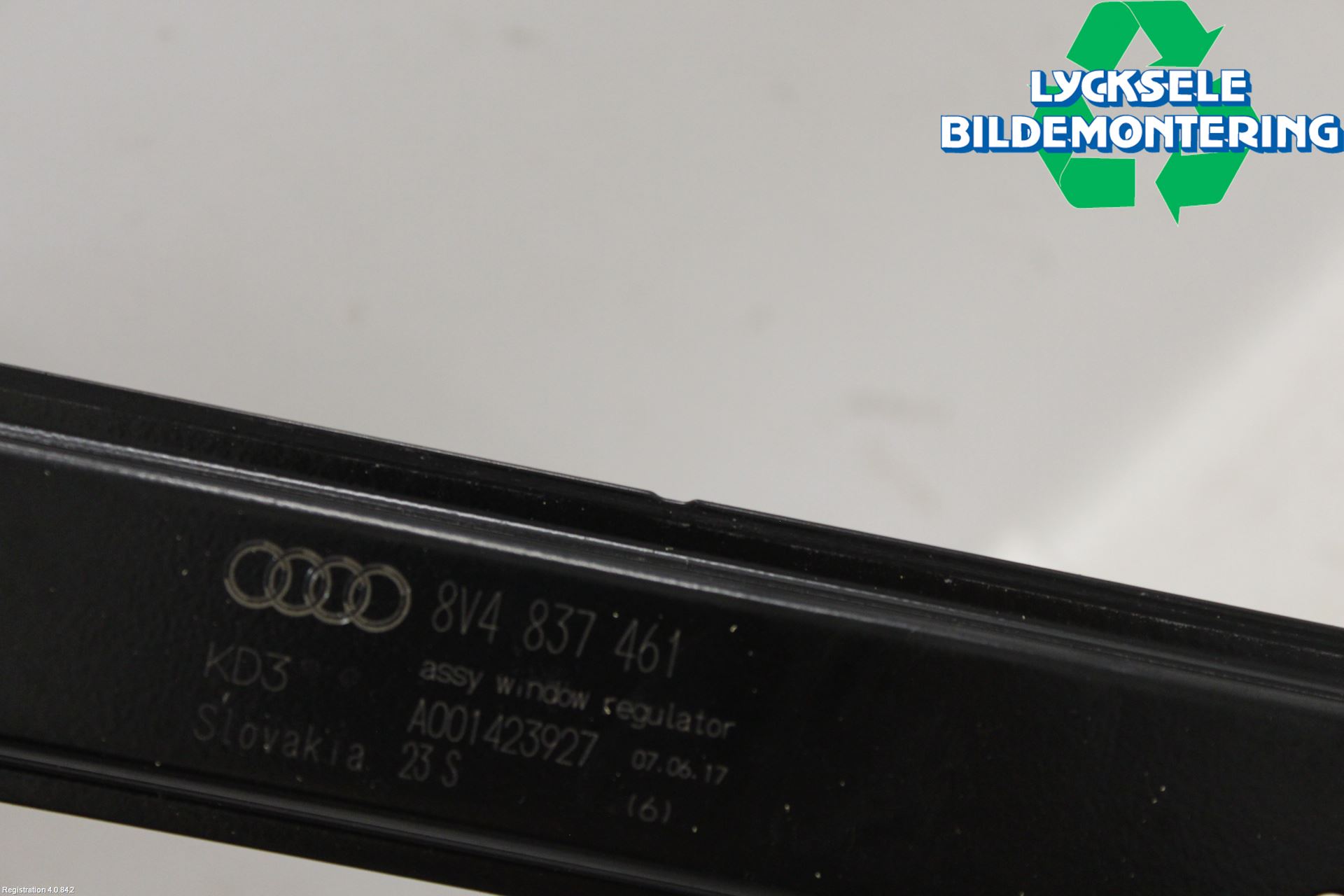 Audi A3/S3 8V 13-20 Fönsterhissmekanism