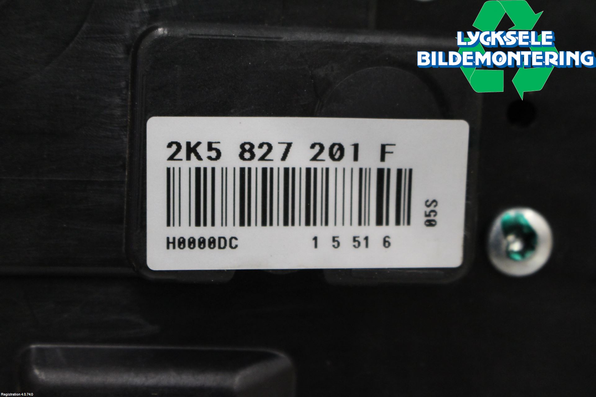Volkswagen VW CADDY 16-20 Låskista-Dörrlås