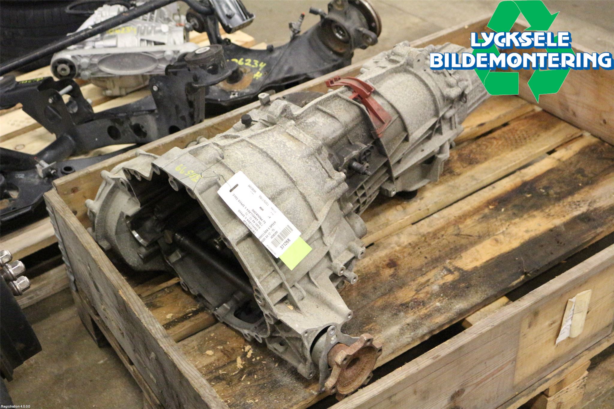 Audi A4 12-15 Växellåda Man 6 Vxl