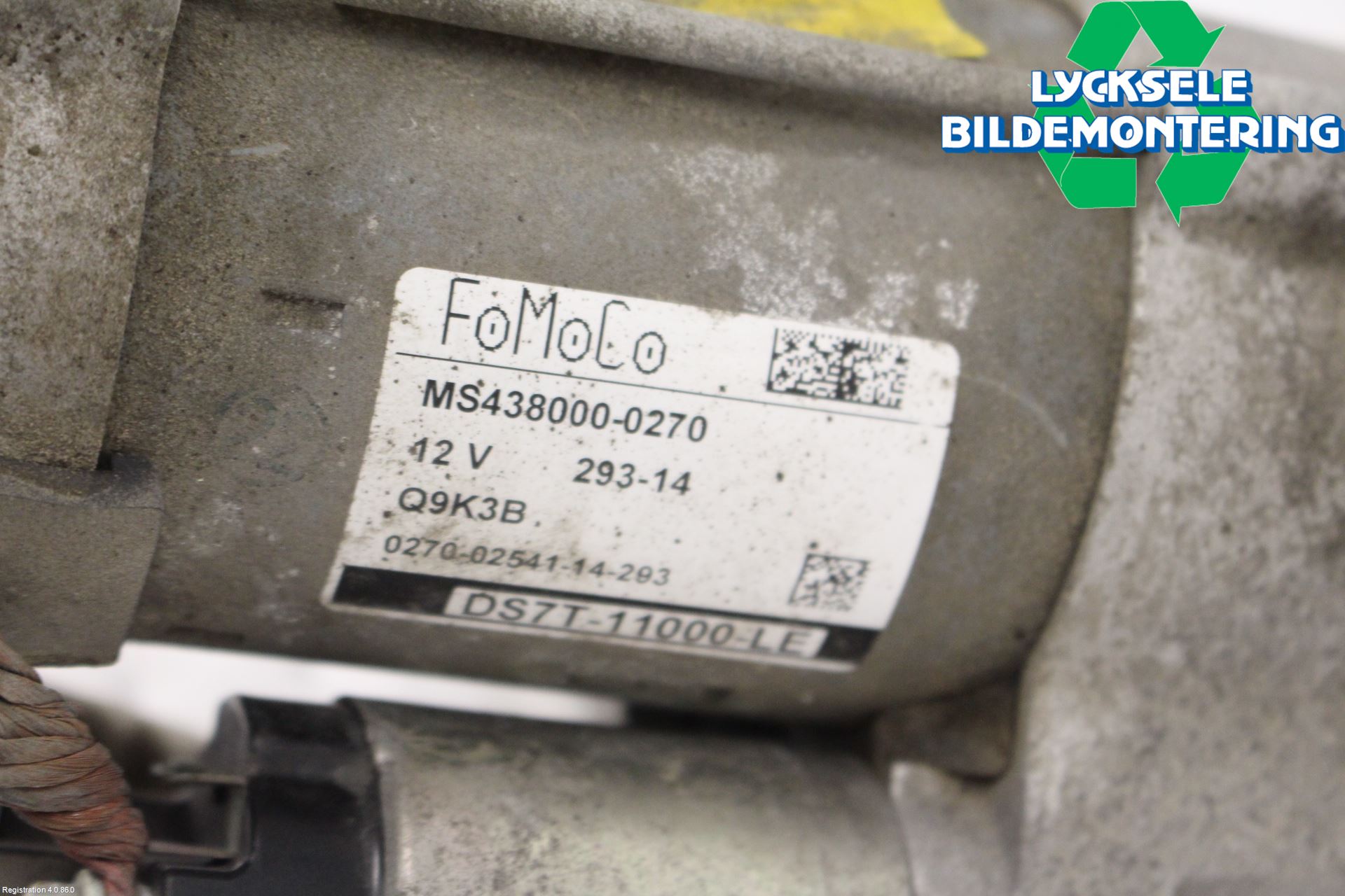 Ford MONDEO 15-22 Startmotor Diesel