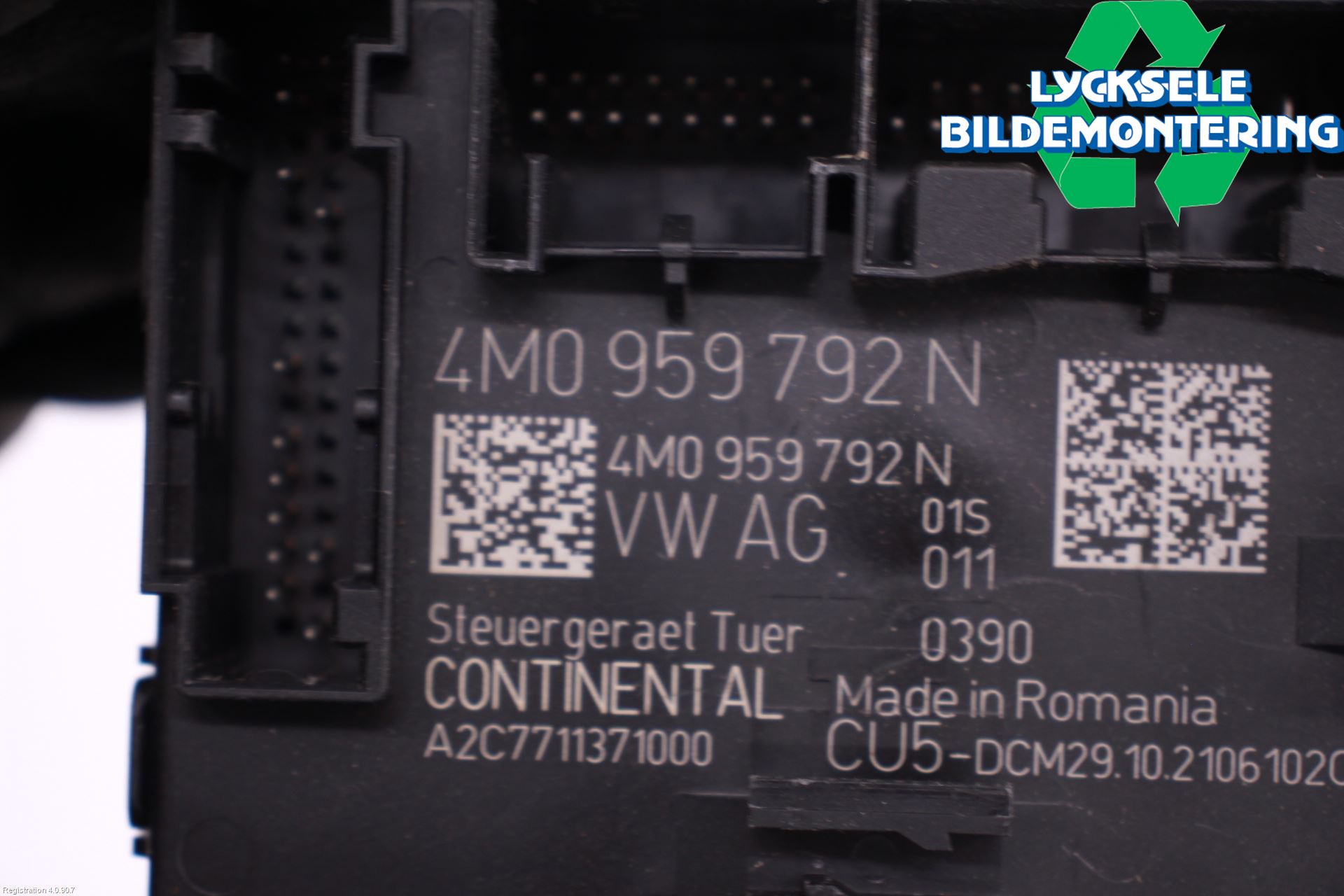 Audi E-TRON, S GE 19- Styrenhet Dörr