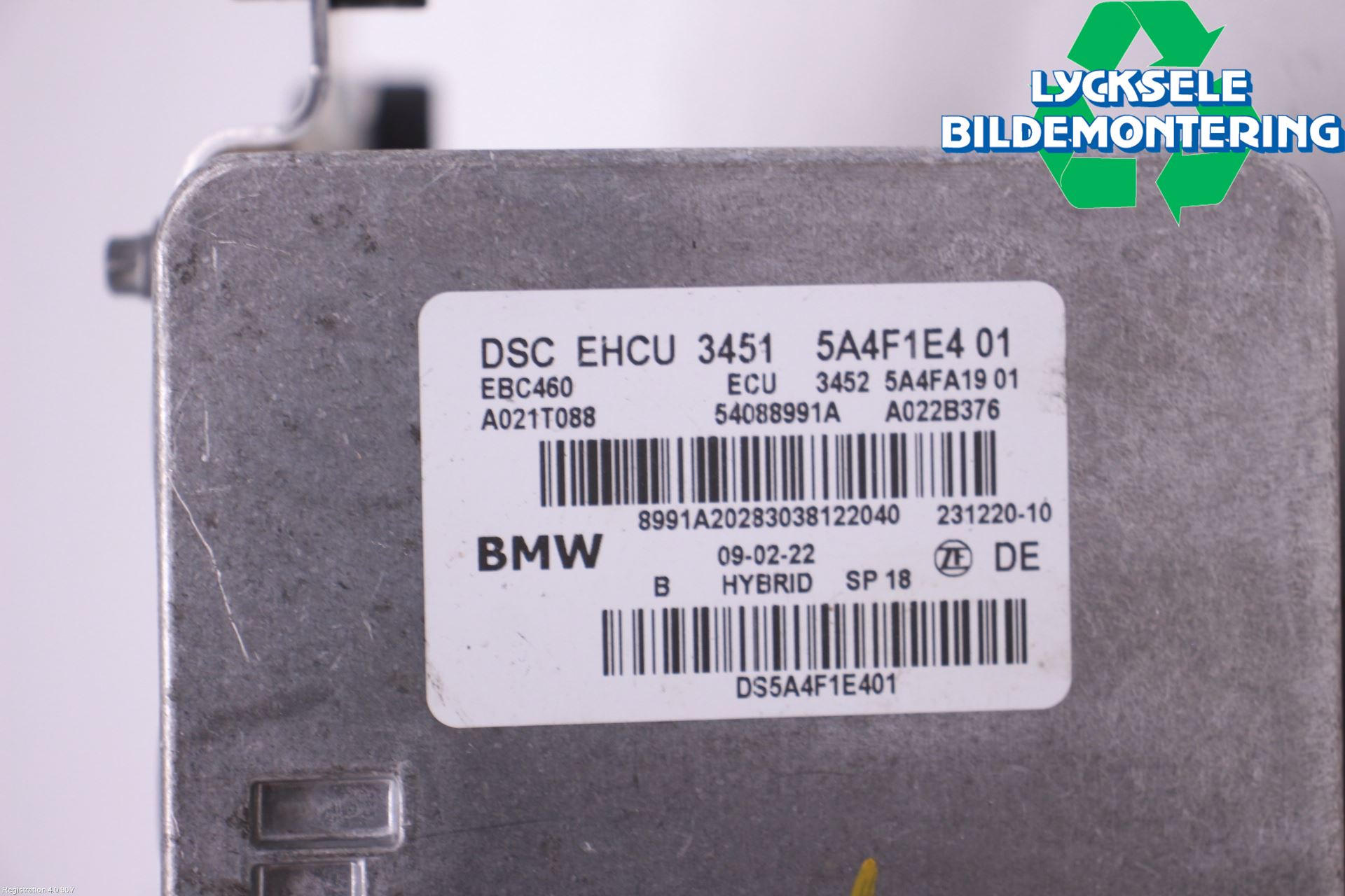 BMW 5 G30/G31/F90 17-23 Abs Hydraulaggregat