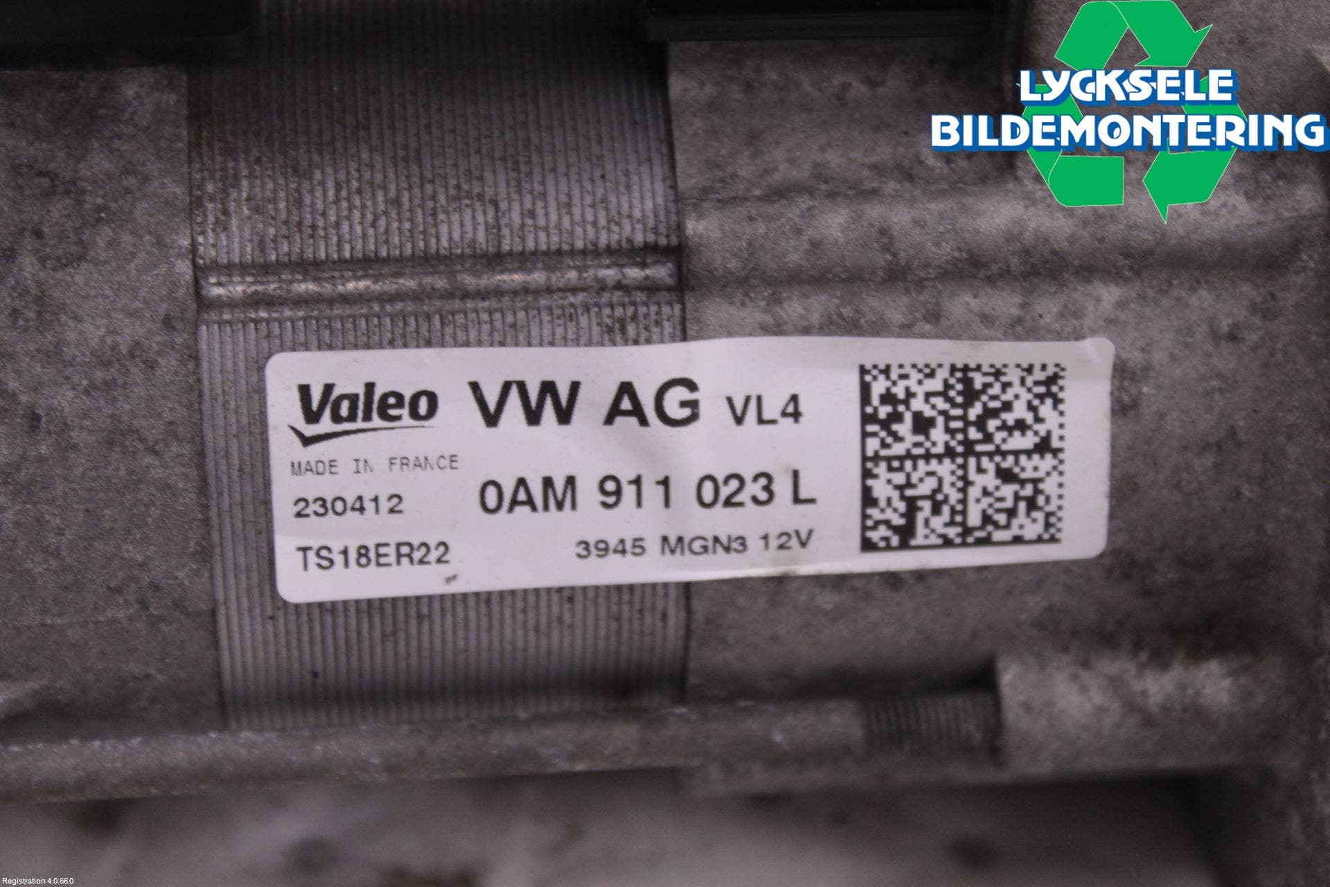 Volkswagen VW CADDY 11-15 Startmotor Diesel