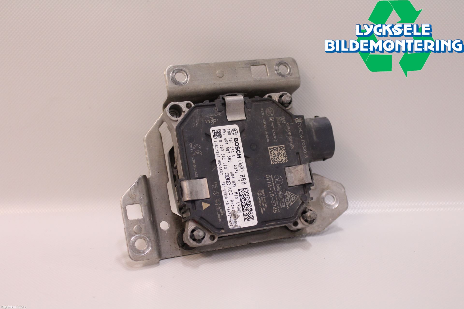 Audi Q8/SQ8 4M 19- Sensor Aktivt Kollisionsskydd