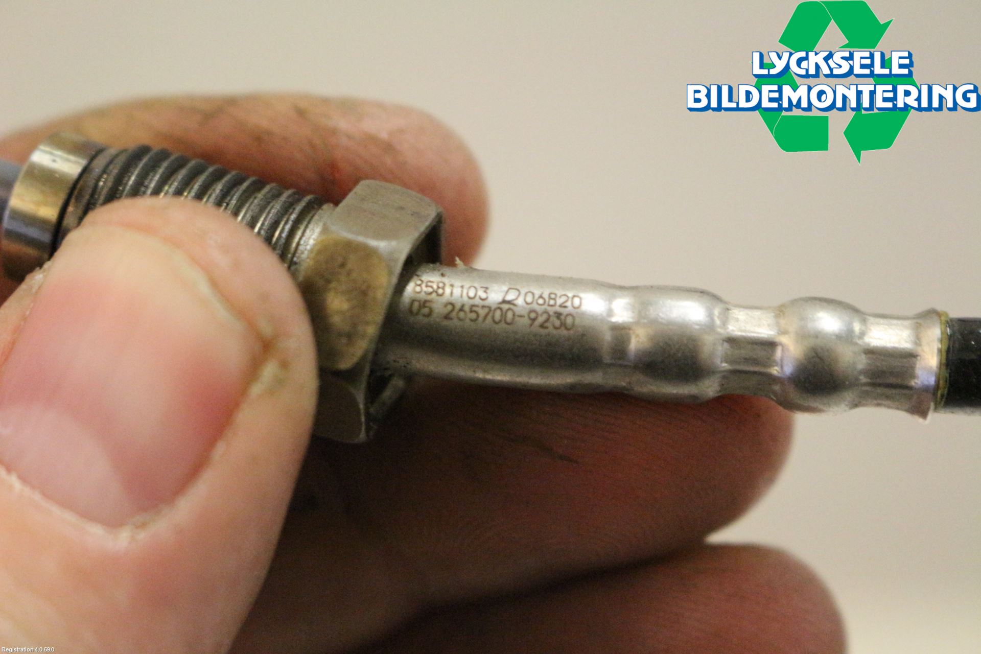 BMW 3 F30/F31/F80 12-19 Givare Temp-Tryck Avgas