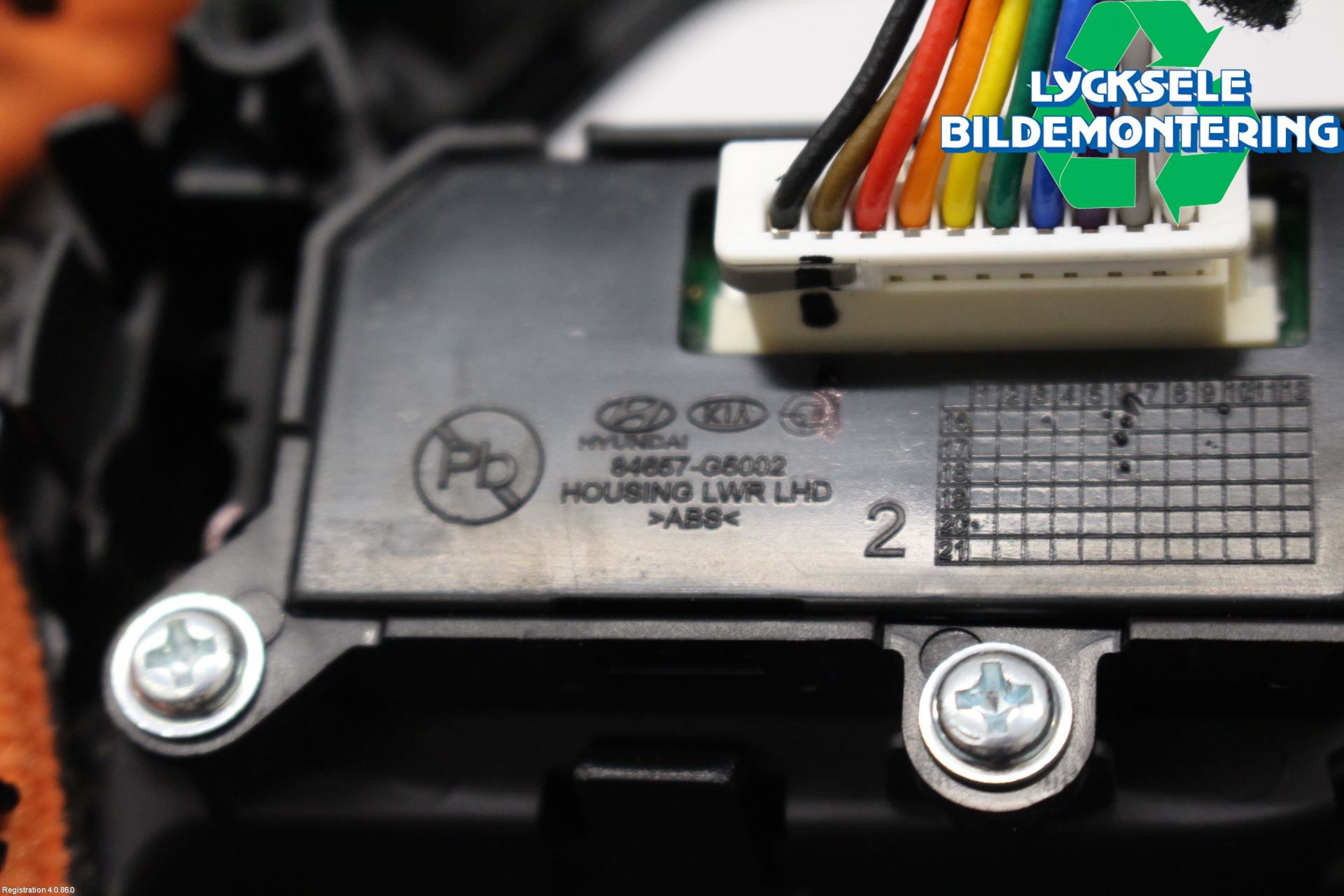 Kia NIRO (DE) 17-22 Inredning Sarg Växelspak