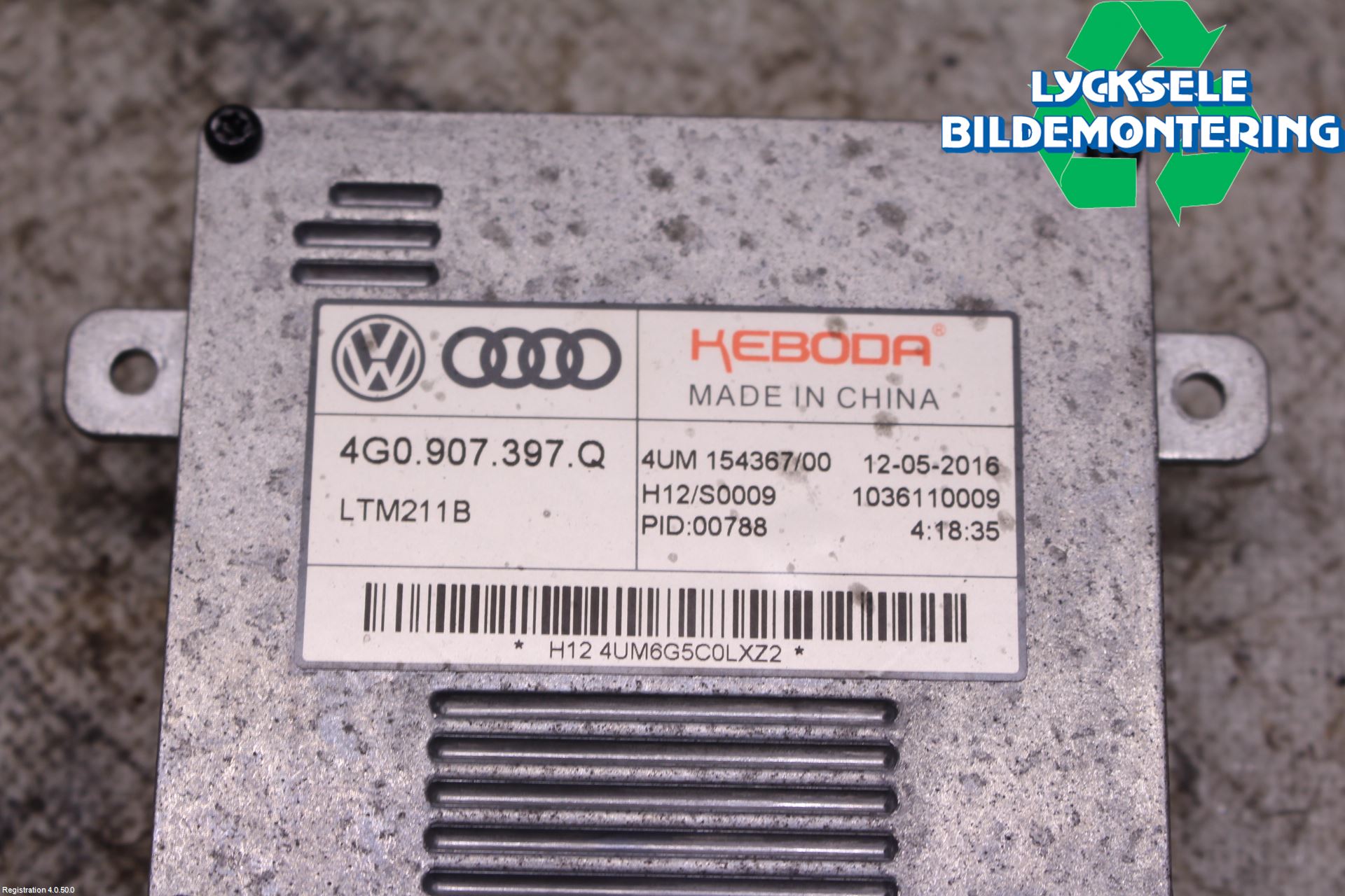 Skoda SUPERB 16-24 Styrenhet Strålkastare